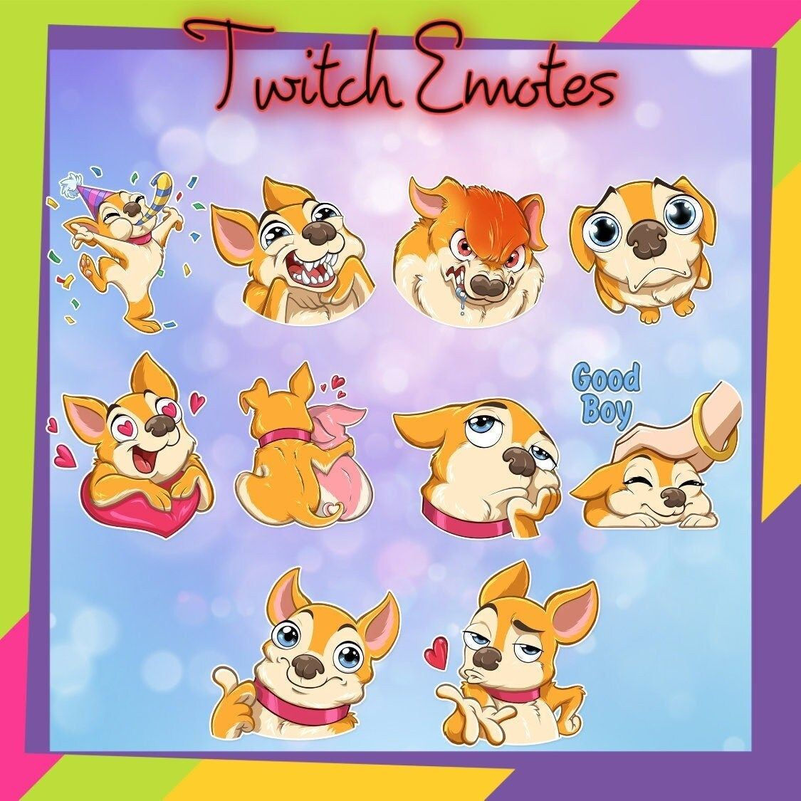 Wallpaper #9fCngJcBi4JM6agG7CG_145 Chihuahua Emotes Twitch Emotes Cute Emotes Discord Emotes Streamer