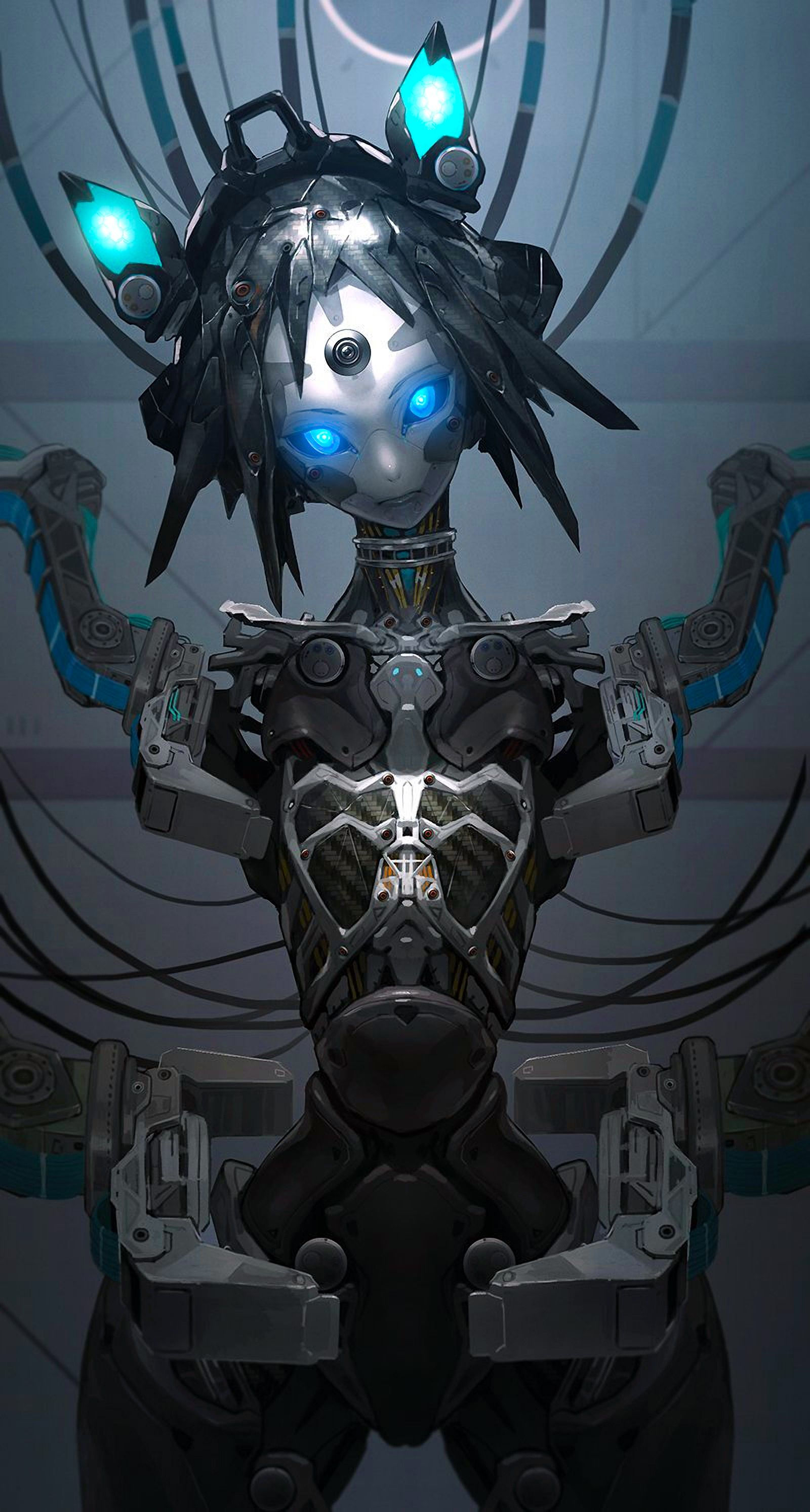 Wallpaper #OW0dapcBycdYOYFTOnEz97 Pin by Sss on D Cyborgs Art Robot Concept Art Cyberpunk Art