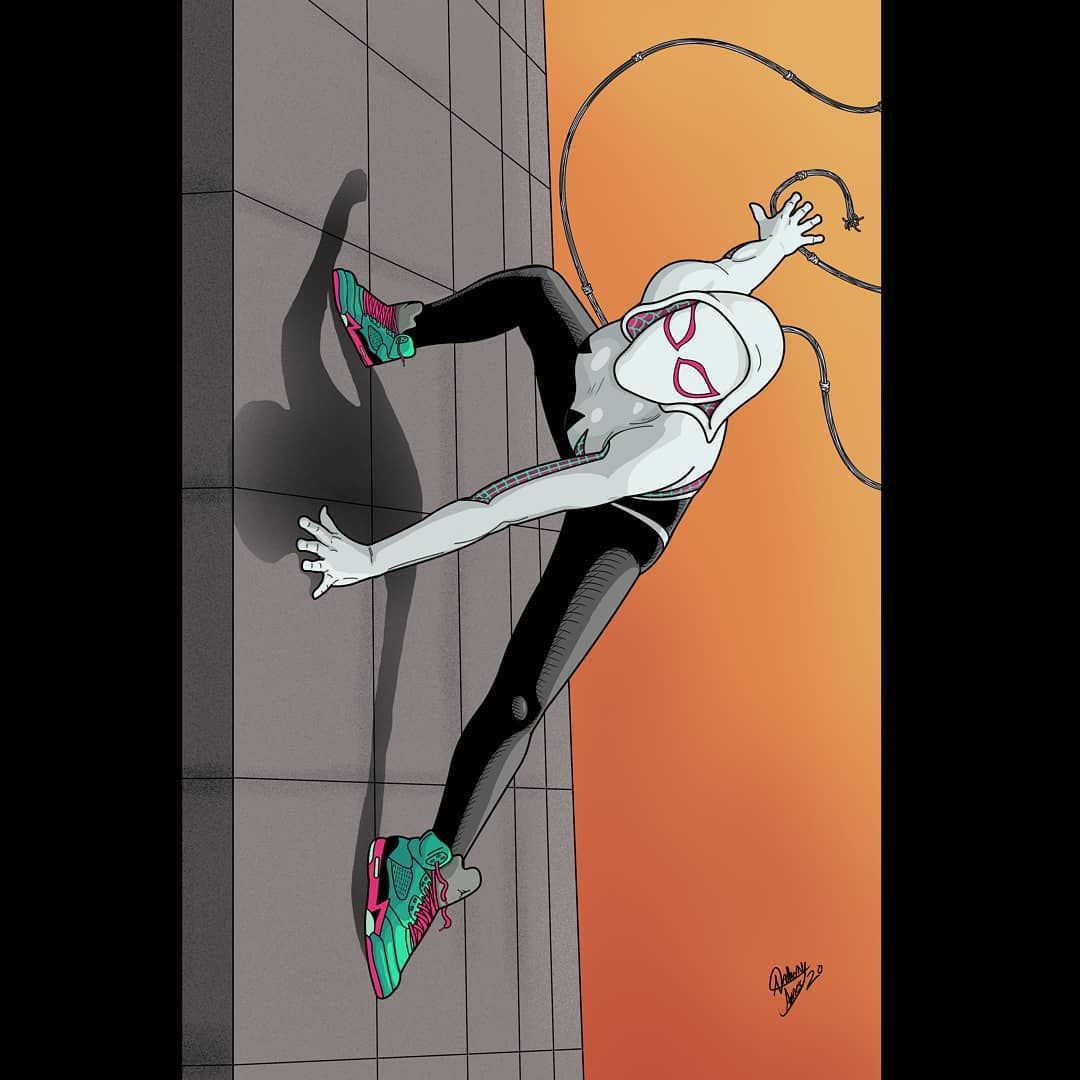 Wallpaper #x_SDOpMBKFX8bn3rH3iq325 A Squared Comics on Instagram Spider Gwen Spidergwen Ghostspider