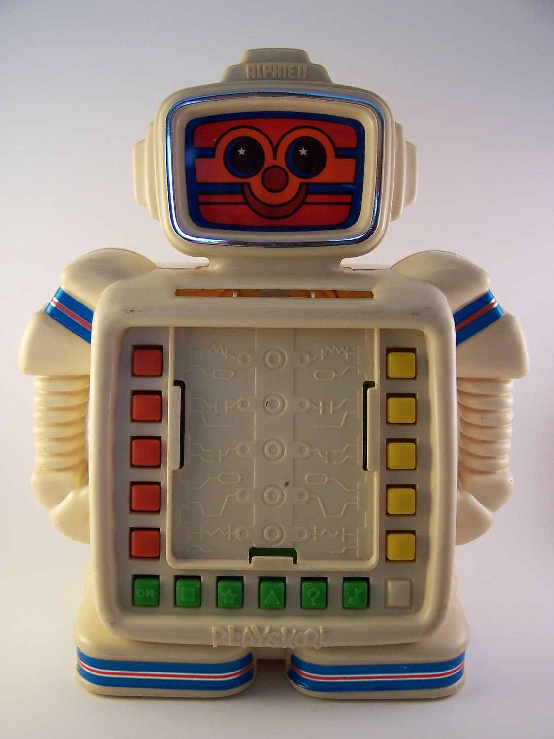 Wallpaper #yhnzFo8BtGB6xQ78ZG4729 Vintage Alphie Ii Robot Toy 80s 900 via Etsy 90s Memories School