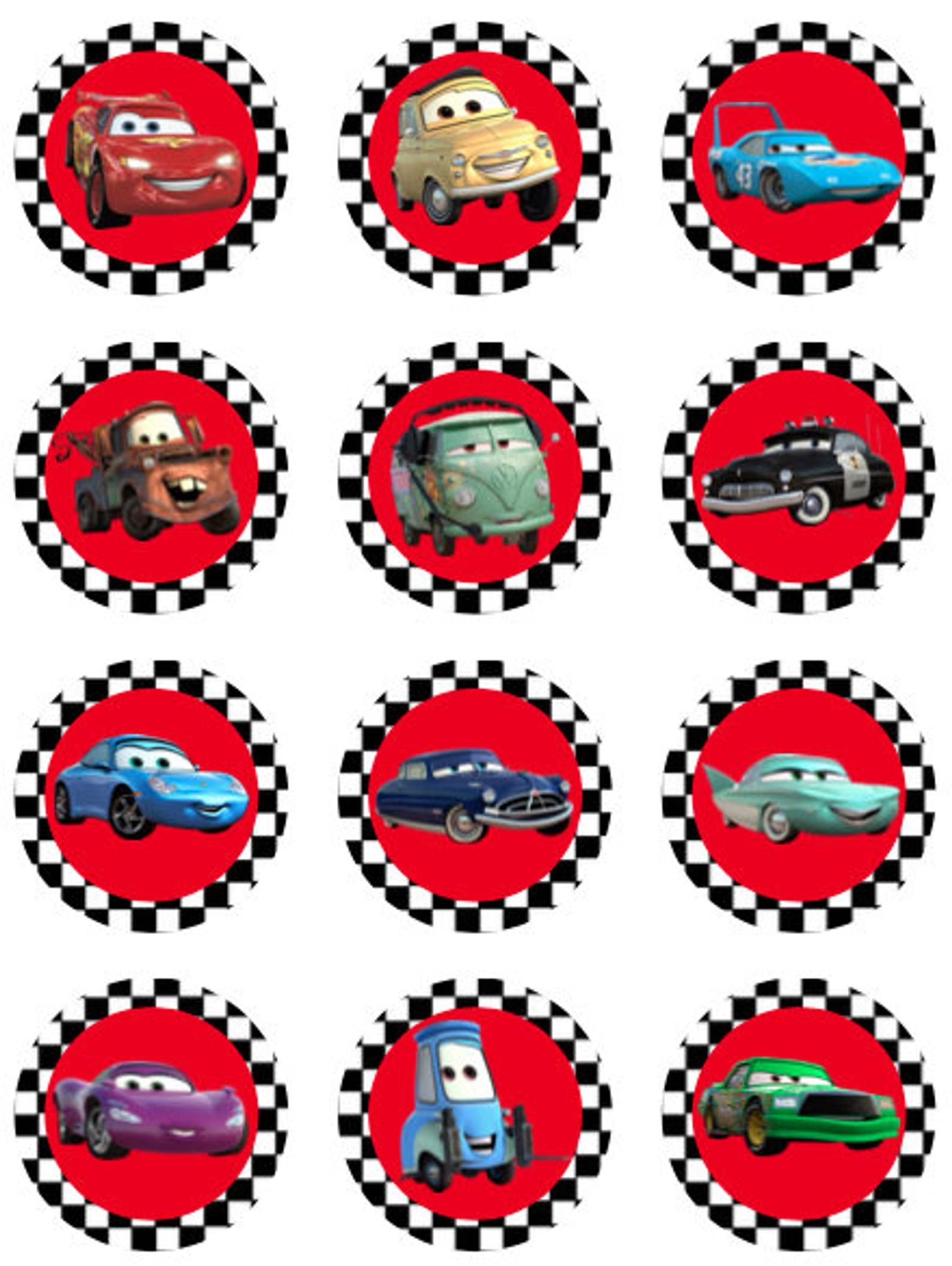 Wallpaper #02c67 Race Cupcake Topper Racecar Toppers Race Toppers Car Etsy