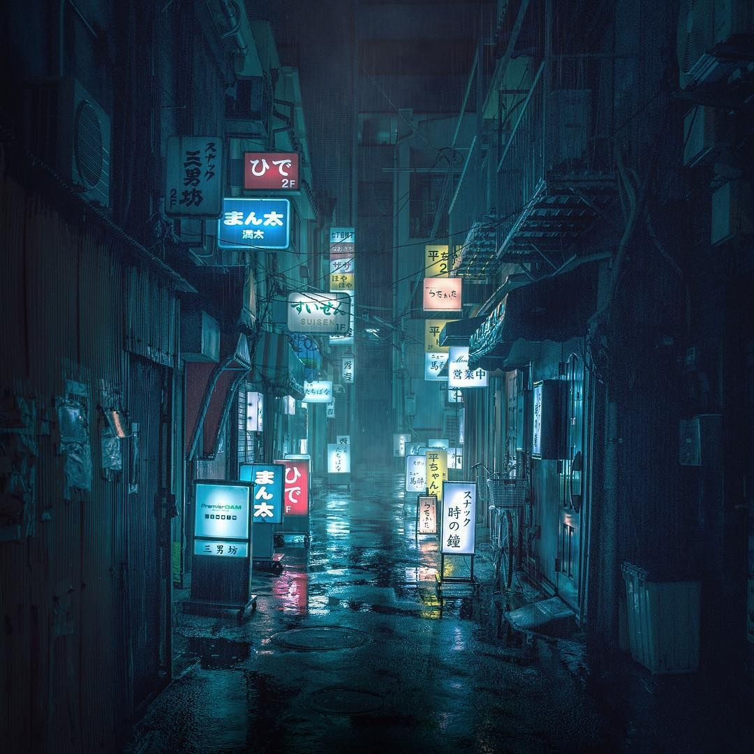 Wallpaper #fhlGMo8BtGB6xQ78BZfr31 Pin by Shannon on Japan Cyberpunk City Cyberpunk Cities Sci Fi City