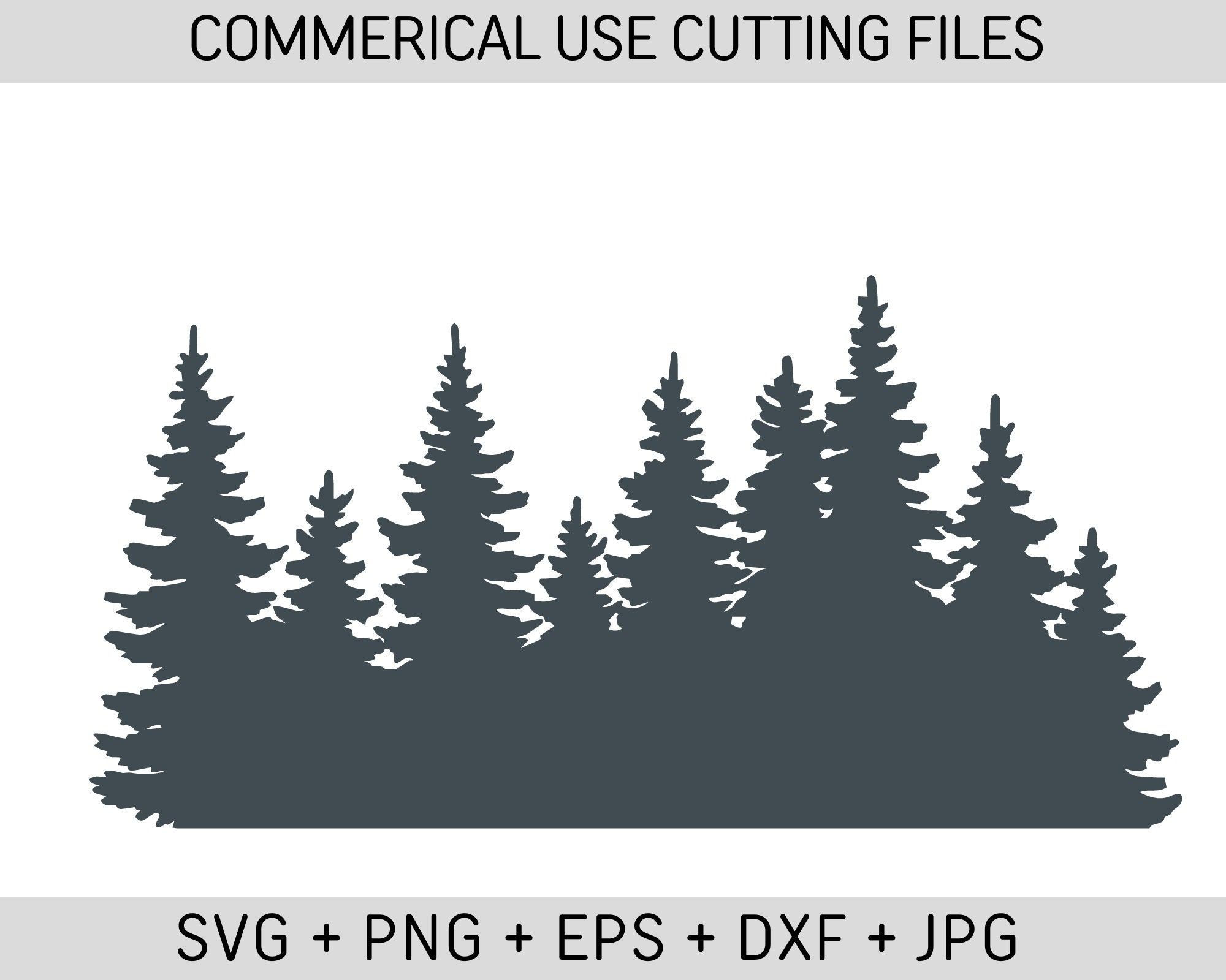 Wallpaper #BGdQC5MBSpphPi3-qtkV331 Forest Svg Pine Tree Pine Tree Border Svg Tree Line Svg Etsy Pine