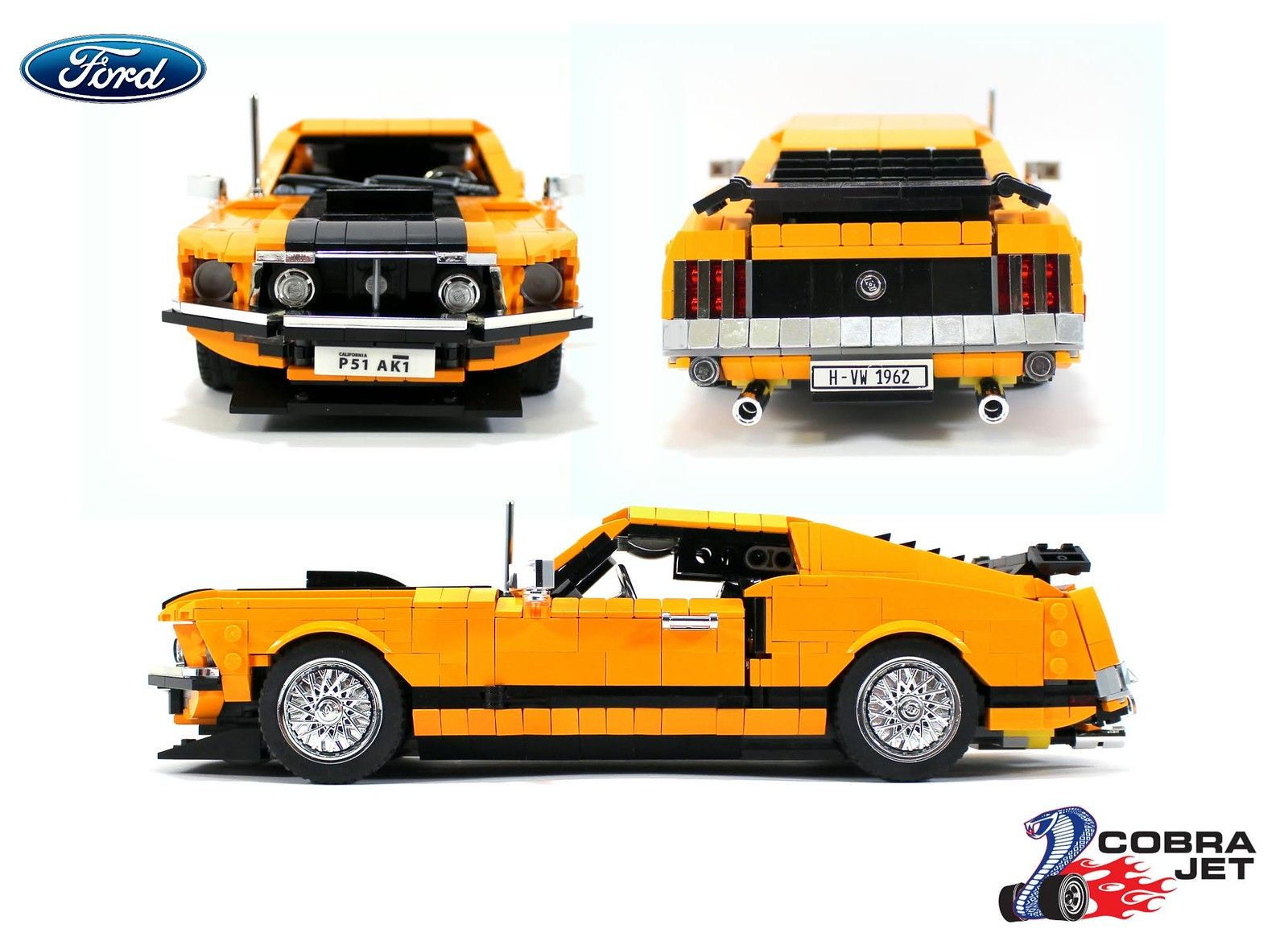 Wallpaper #8mcMCJMBSpphPi3-ysiS188 1969 Ford Mustang Mach 1 Cobra Jet Lego Cars Lego Technic Sets Lego