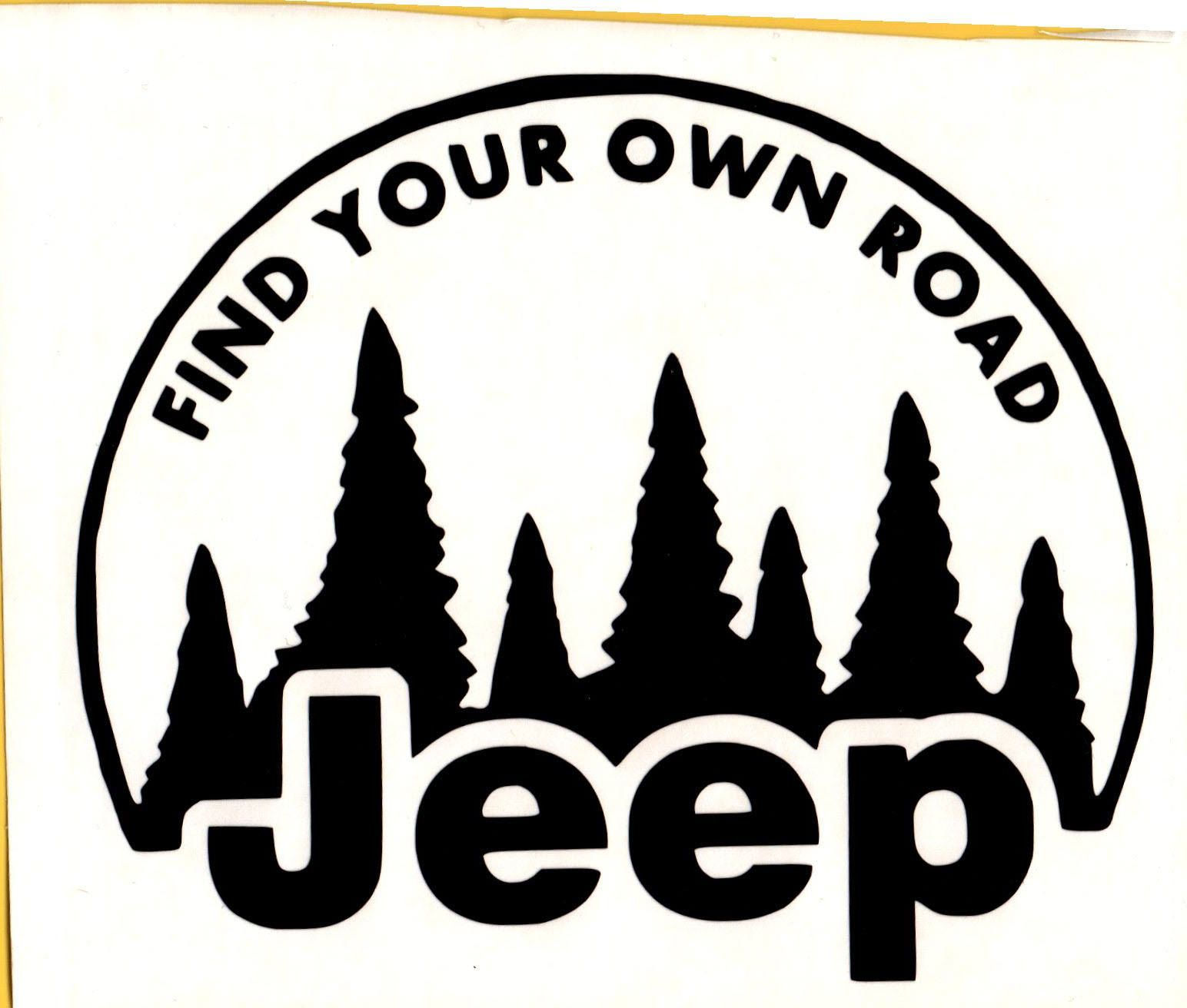 Wallpaper #uxnyO48BtGB6xQ78DbJj27 Find Your Own Road Jeep Vinyl Decal by Dwdesignsmi on Etsy Https