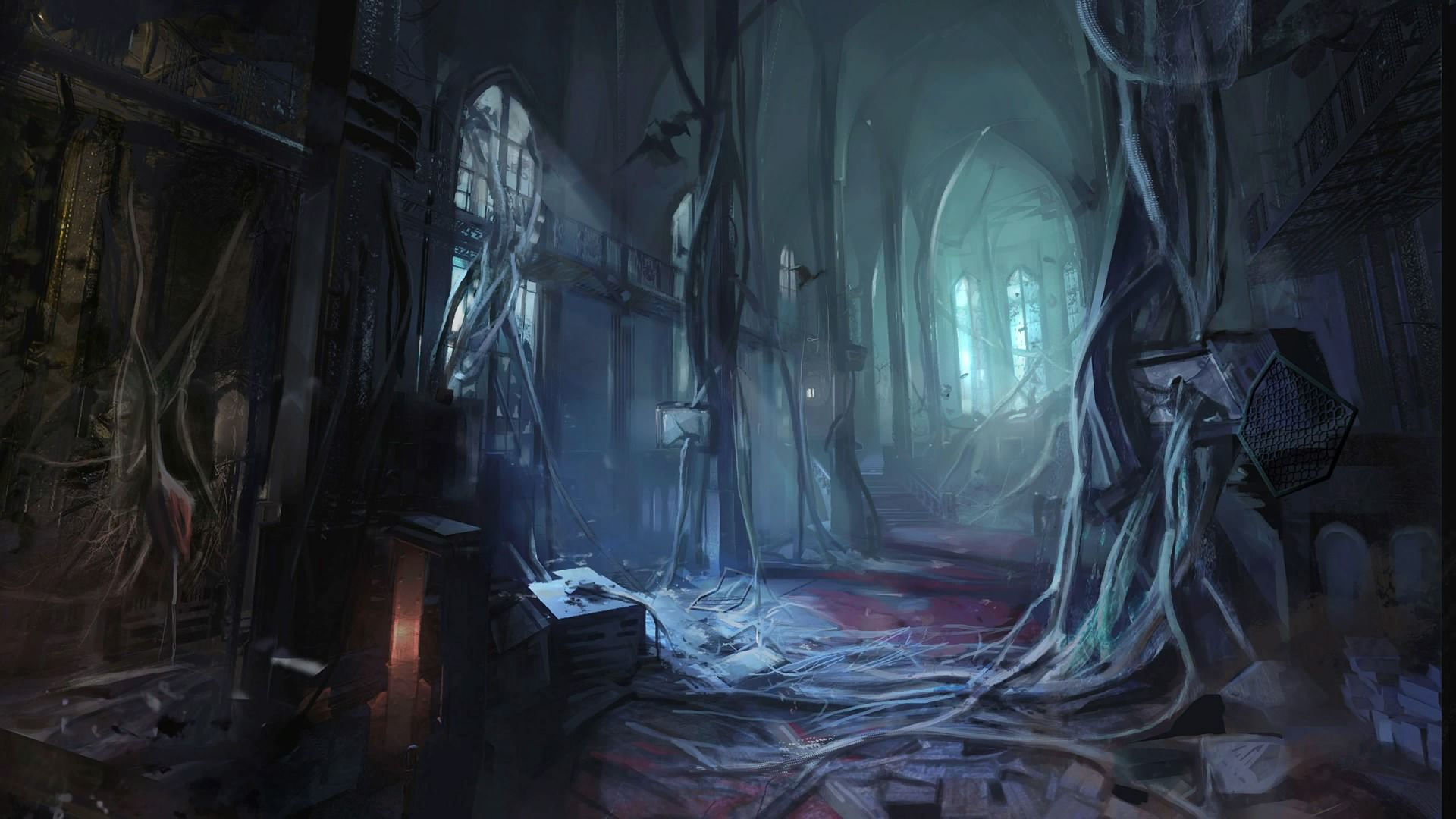 Wallpaper #ZBnNH48BtGB6xQ78pHw-9 Arkham Asylum Concept Art Concept Art Arkham Knight Art