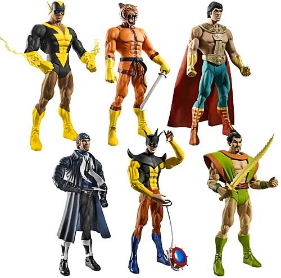 Wallpaper #Ce9iS5MBMN-XEVvVZDuM219 Six Different Types of Superhero Action Figures