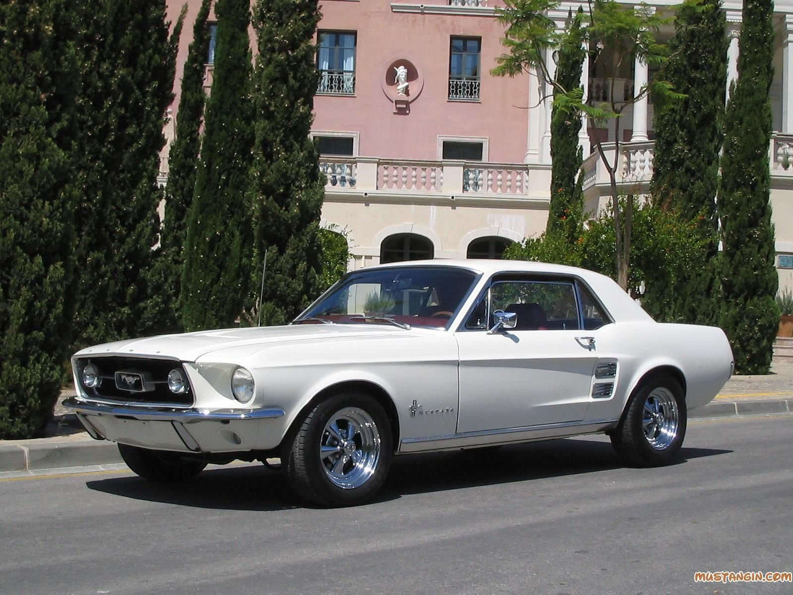 Wallpaper #ZXfJJpMB-pgBXx60nKMQ140 67 Mustang Coupe White Convertible Cars