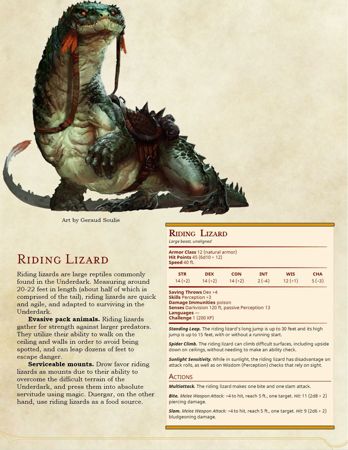 Wallpaper #S2cLE5MBSpphPi3-pP5k218 Jorphdan Anyone Need a Riding Lizard for Their Character Dnd