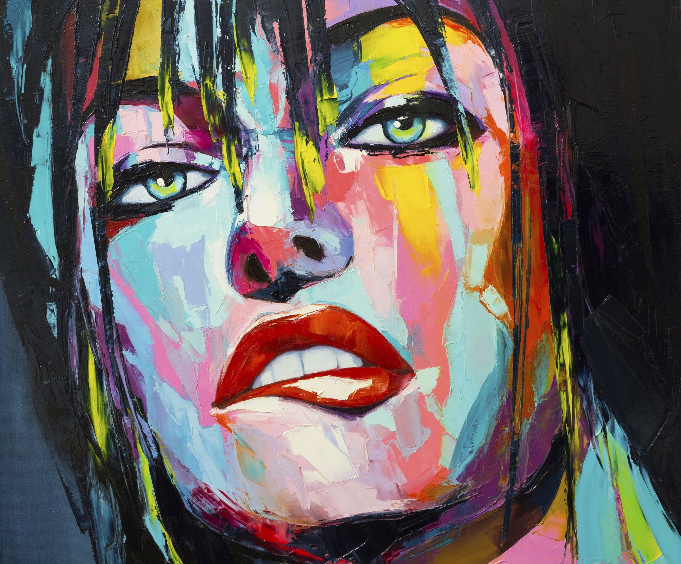 Wallpaper #W2g2IpMBSpphPi3-mTKk142 Shutterkiss in 2021 Colorful Portrait Canvas Prints Photographic Art