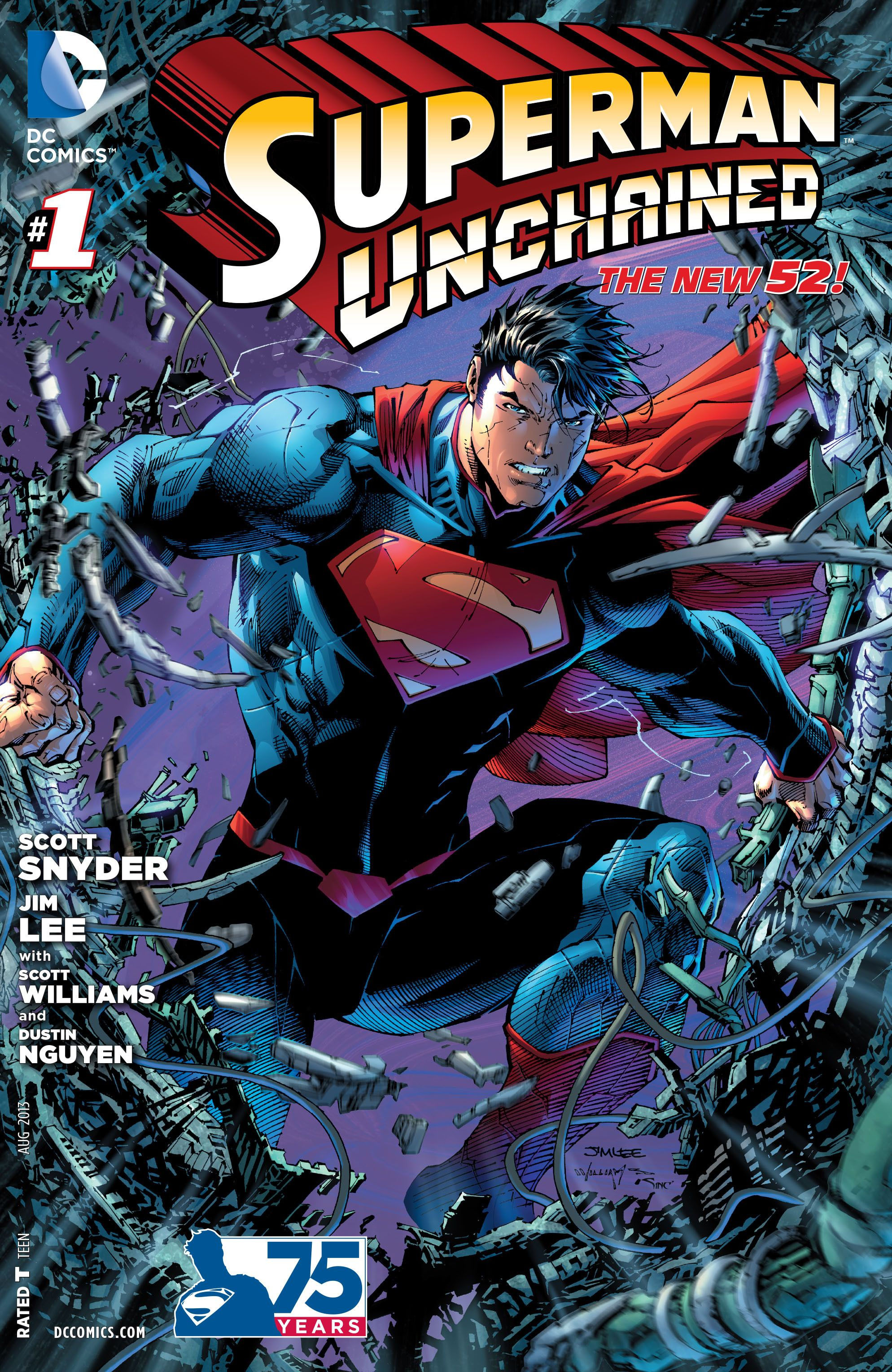 Wallpaper #3Bn2H48BtGB6xQ78nHwg50 Superman Unchained 1 by Scott Snyder and Jim Lee Jim Lee Superman