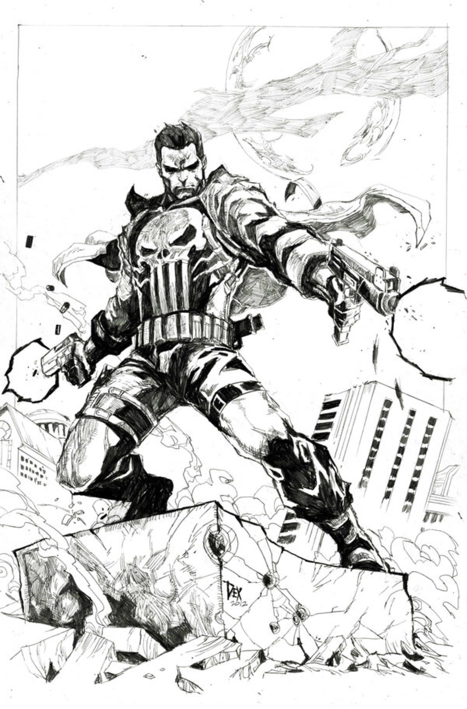Wallpaper #KEC6L5MBJhL2WPbaNL4t188 Punish Punisher Art Comic Book Artwork Comic Books Illustration