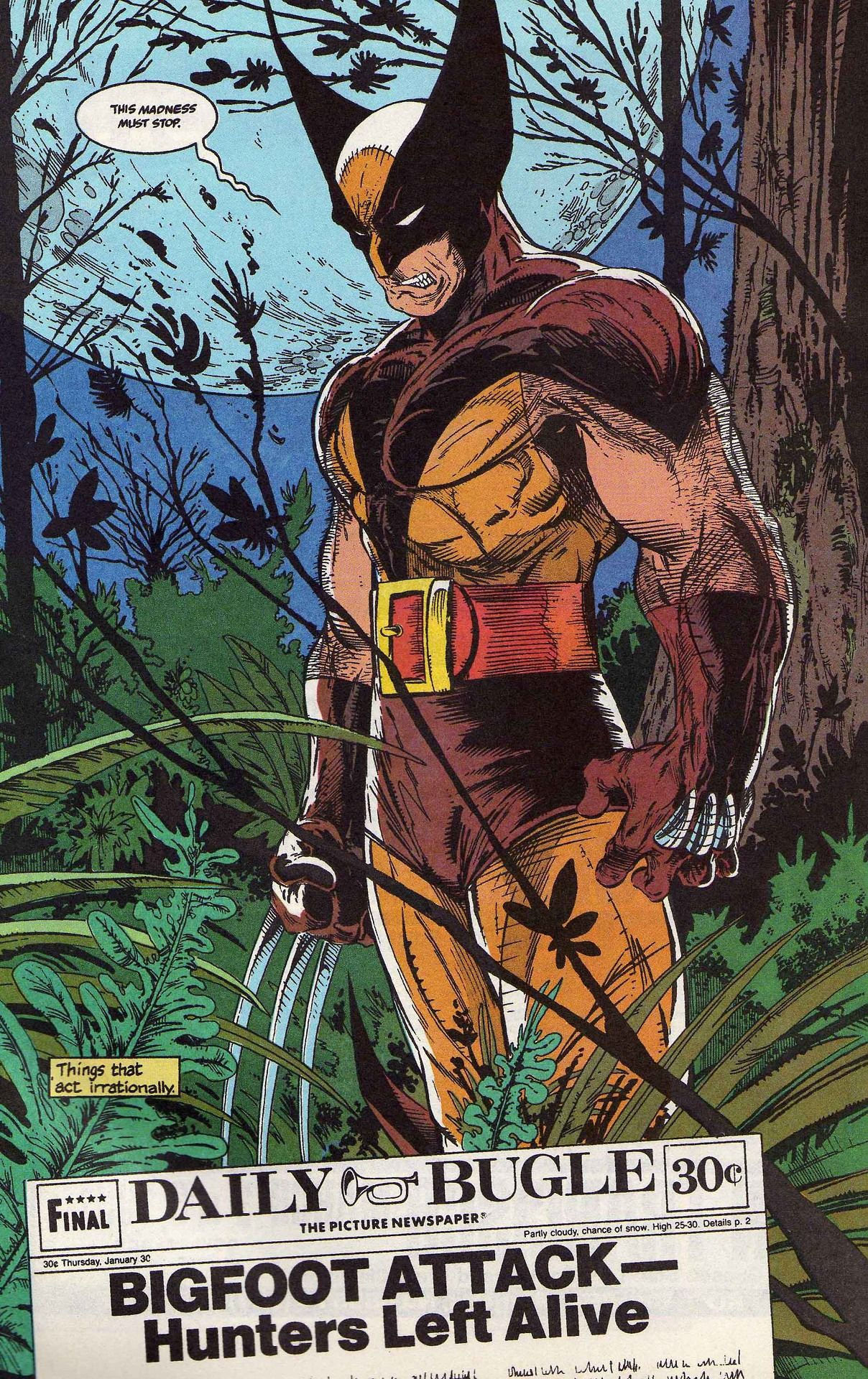 Wallpaper #z2dK-5IBSpphPi3-fJPS126 Comics Blah Wolverine by Todd Mcfarlane from Spider Man 8