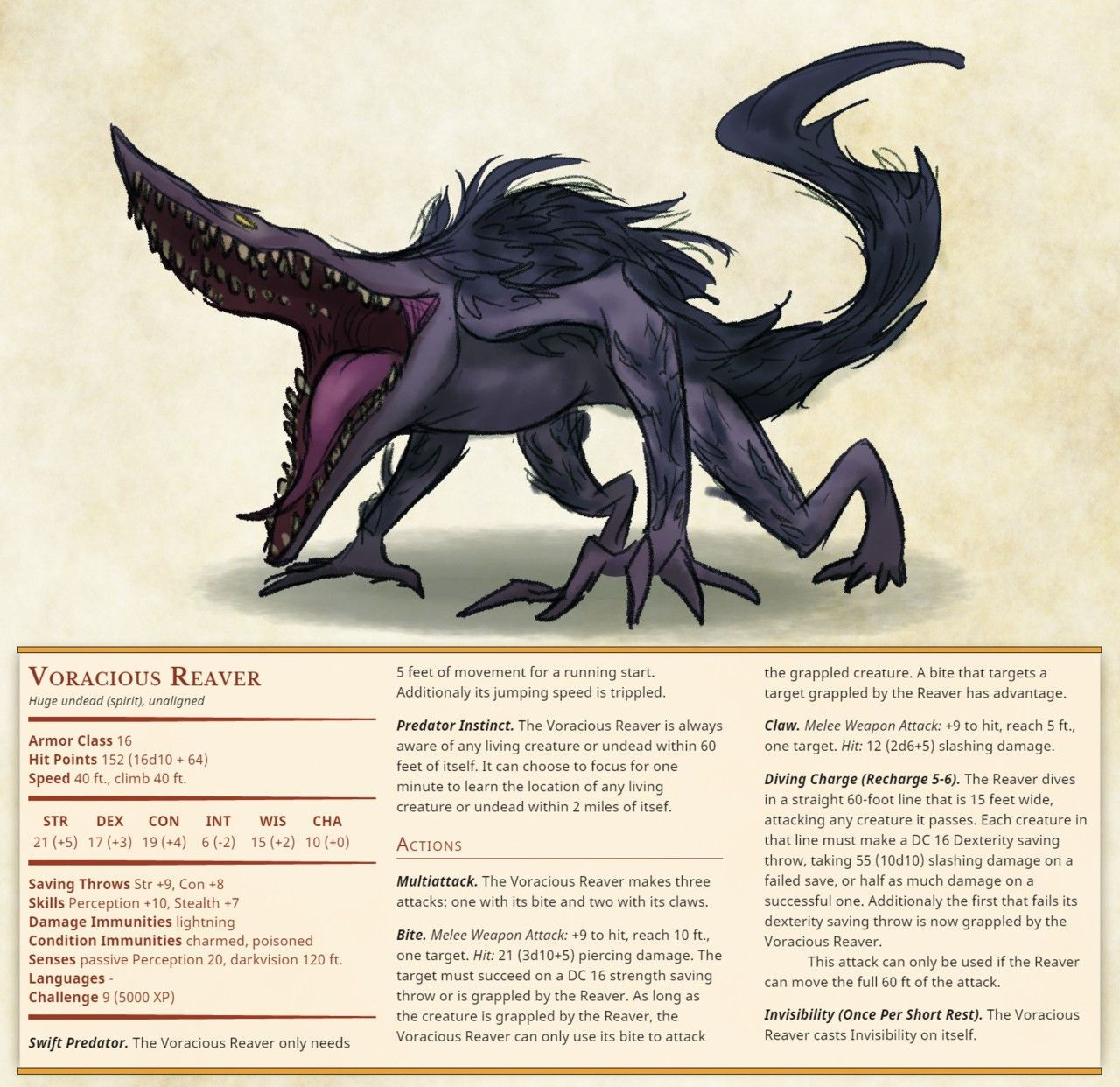 Wallpaper #tEAPMZMBJhL2WPbaO8SJ152 Voracious Reaver Dnd Monsters Dd Dungeons and Dragons Darkest Dungeon