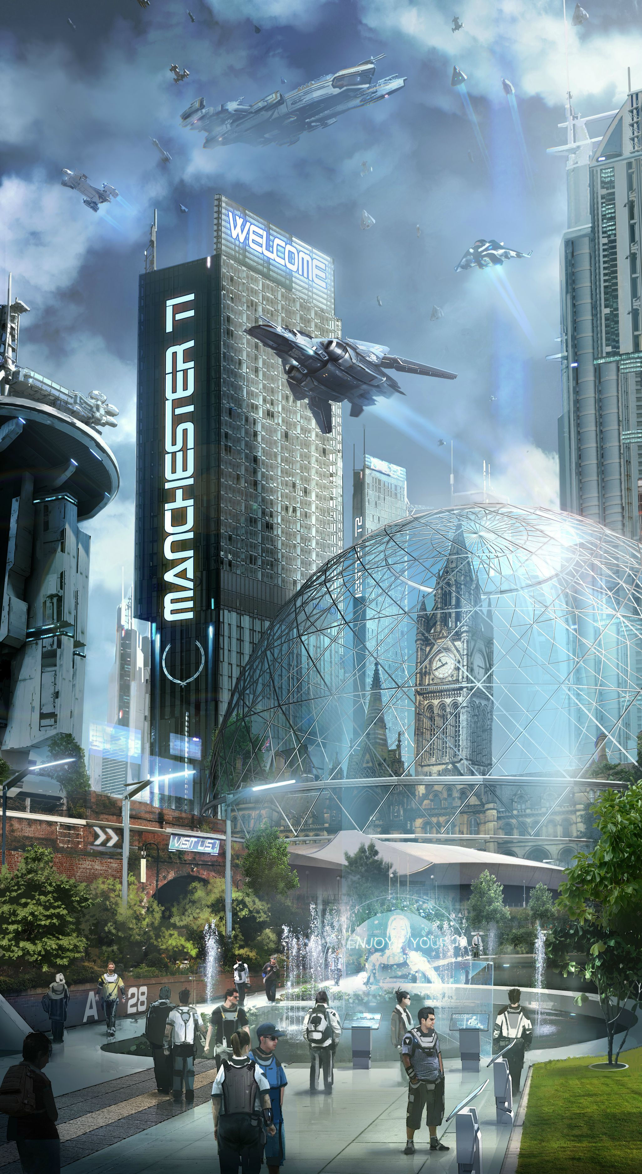 Wallpaper #qBkhBI8BtGB6xQ78ZU3W29 Futuristic Architecture Cyberpunk City Futuristic City
