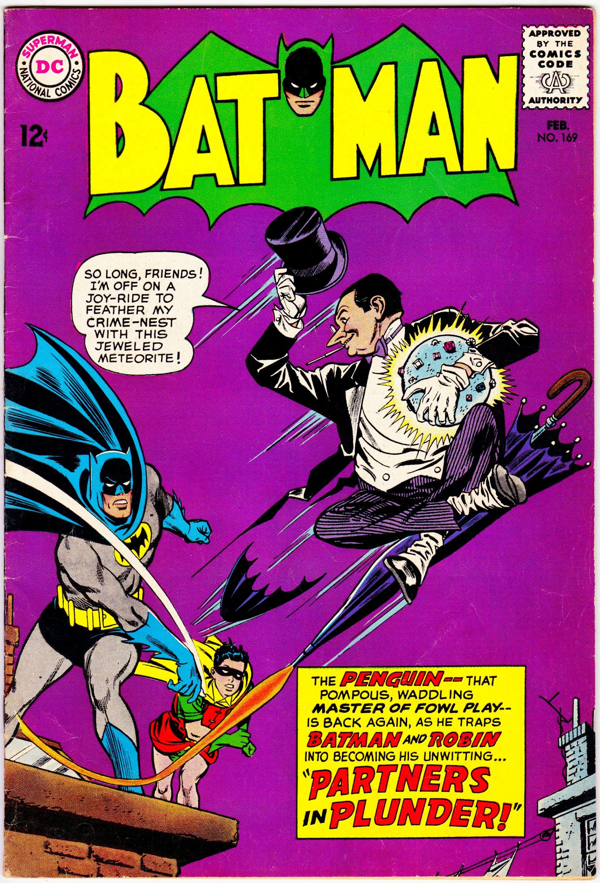 Wallpaper #txmjOI8BtGB6xQ78dajU32 Batman 169 1st Series 1940 February 1965 DC Comics Grade Vf in 2020