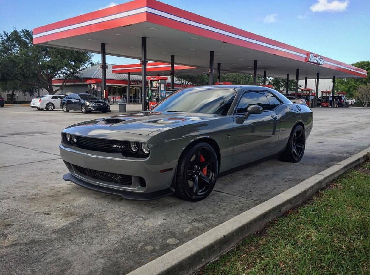 Wallpaper #84950 2018 Dodge Challenger Srt Demon Black Satin Hood Only 594 Miles Bone