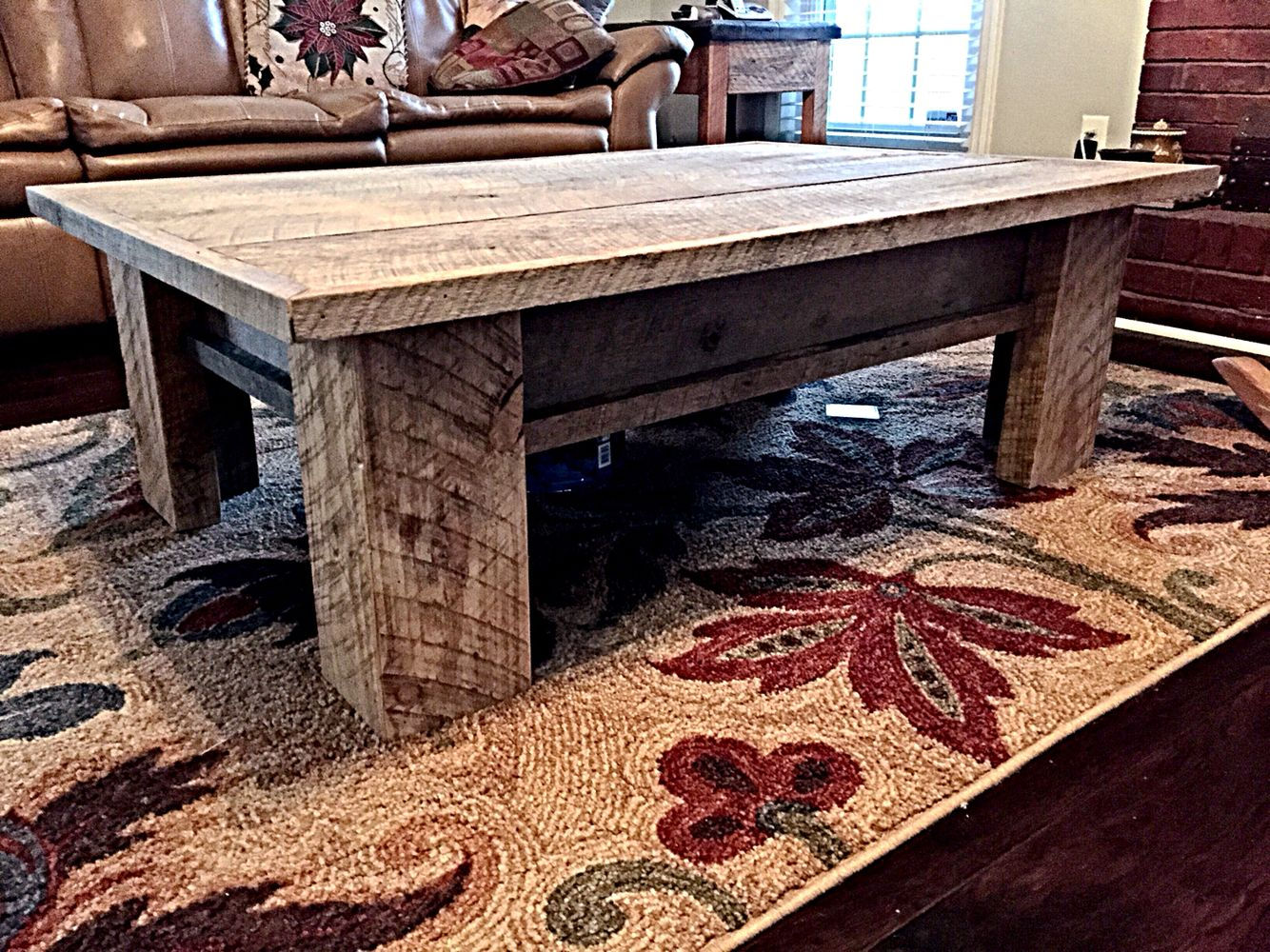 Wallpaper #527C0 Barn Wood Coffee Table Reclaimed Heritage Collection