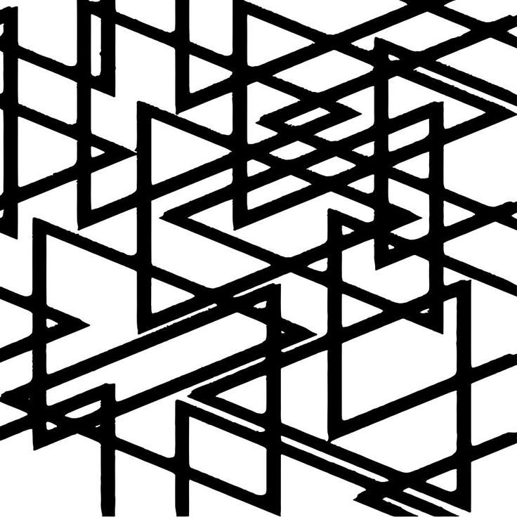 Wallpaper #_7g21pIBJvJKYCmEItw-94 Digital Art Interlocking Black Triangles Artistic Design by Taiche