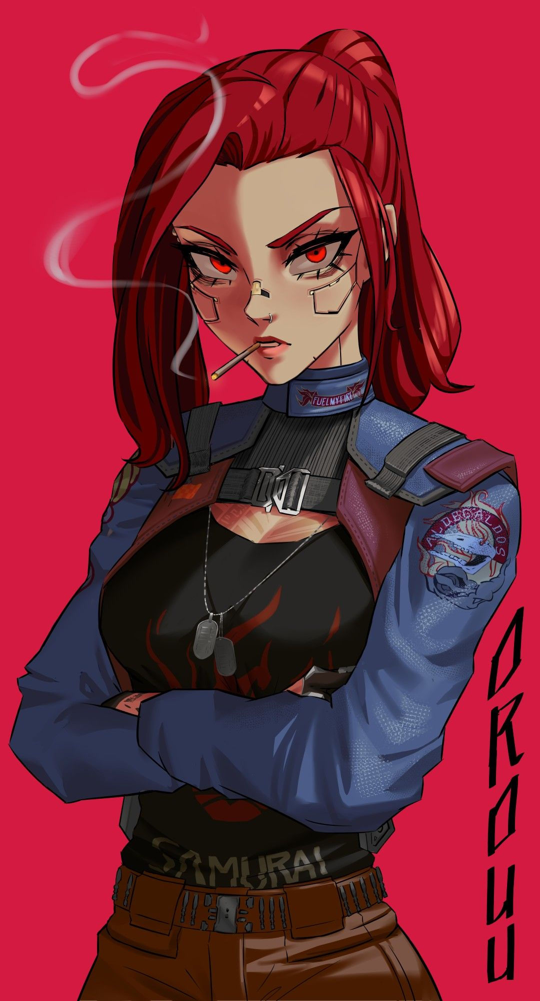 Wallpaper #fLyFO5MBMDFIMcjN7X9M263 Pin by Denis Solvberg on Woah Cyberpunk Anime Cyberpunk Art