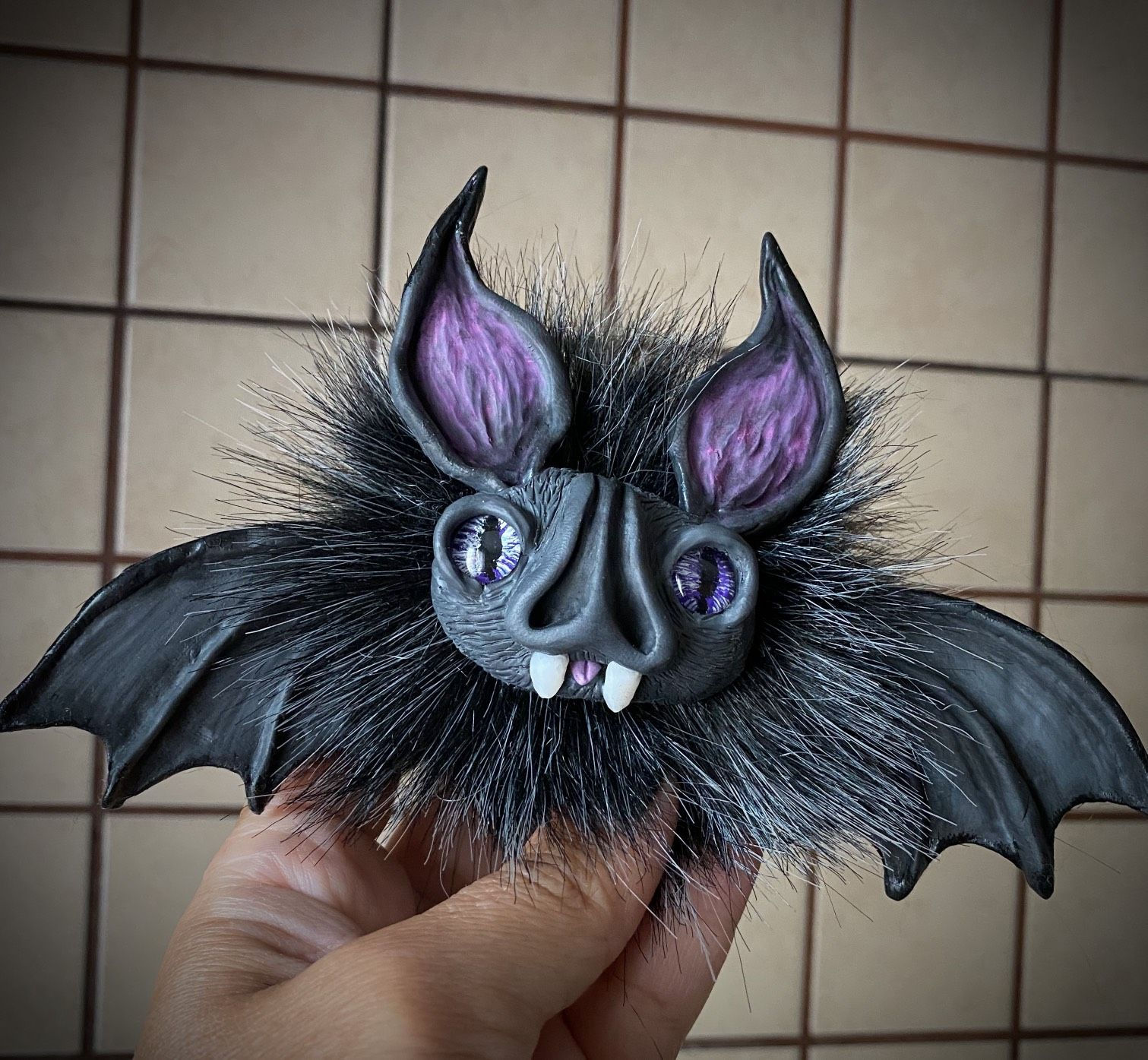 Wallpaper #hmeI95IBSpphPi3-uIae268 Halloween Bat Toy Doll Fantasy Creature Poseable Art Doll Inspire