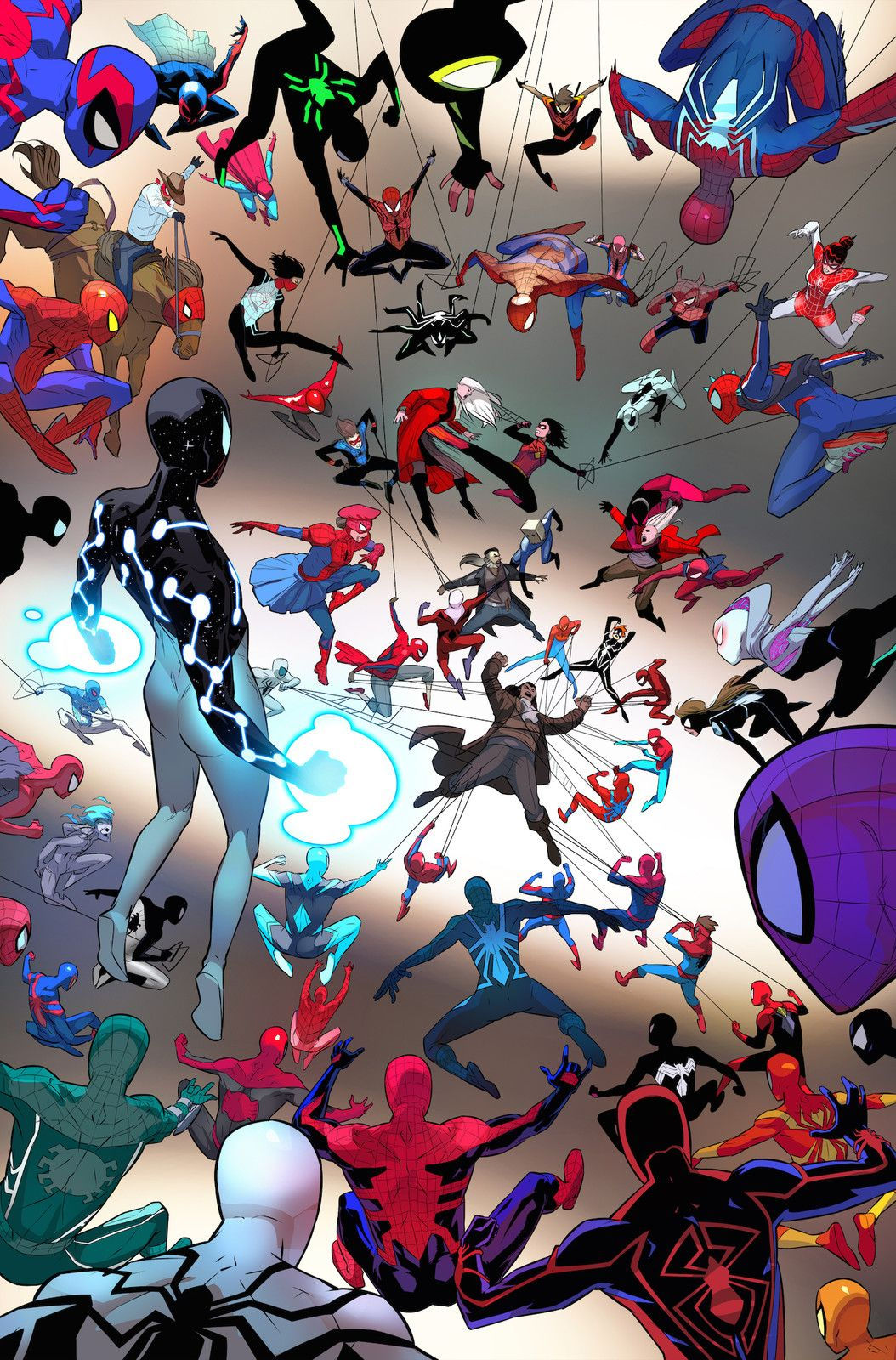 Wallpaper #K-o8V5MBlwTYPL18WxEs40 Spider Geddon 5 Cover by Joey Vazquez on Artstation Spiderman Pictures