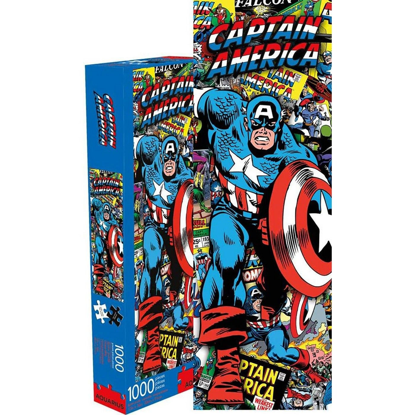 Wallpaper #xDETNpMB5zzyi_yY21hO268 Nmr Distribution Marvel Captain America 1000 Piece Slim Jigsaw Puzzle