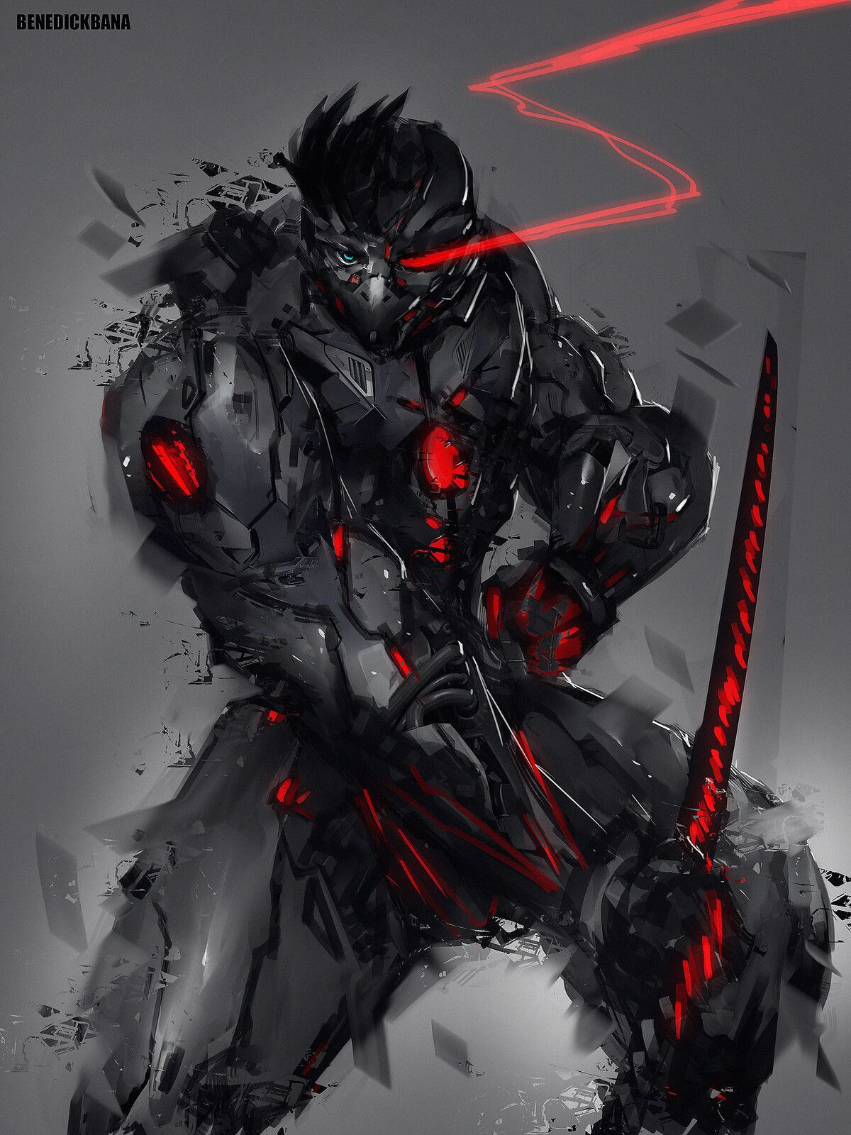 Wallpaper #2f-aZ5MB3lSXT3zUluJX134 Pin Em Cyborgs Art