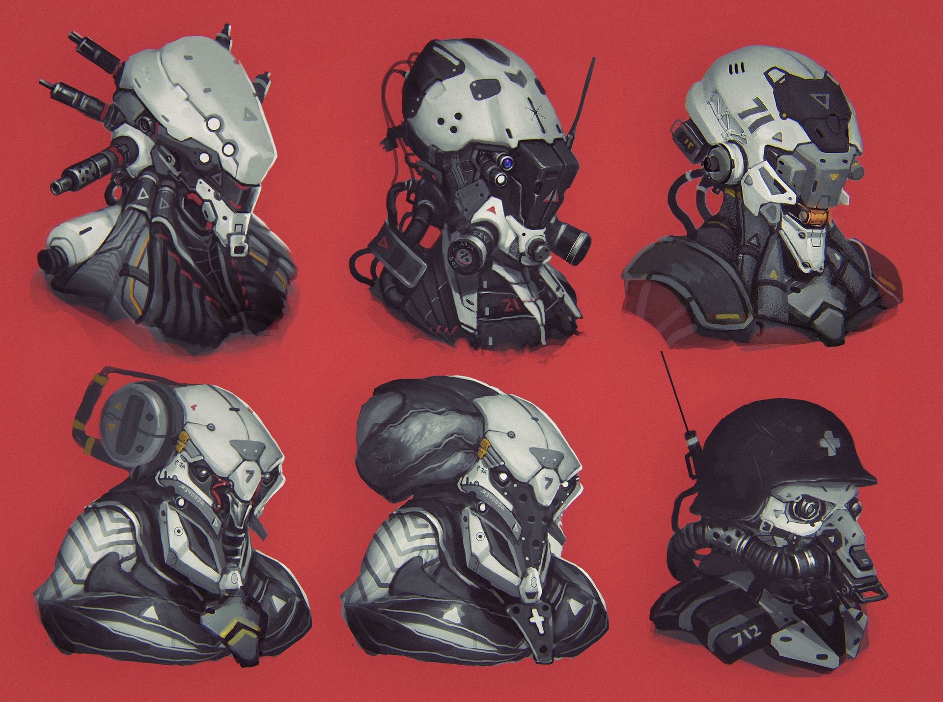Wallpaper #fz9aPJMBLiIJ4c9OJZHX44 Sci Fi Helmet Concept Art
