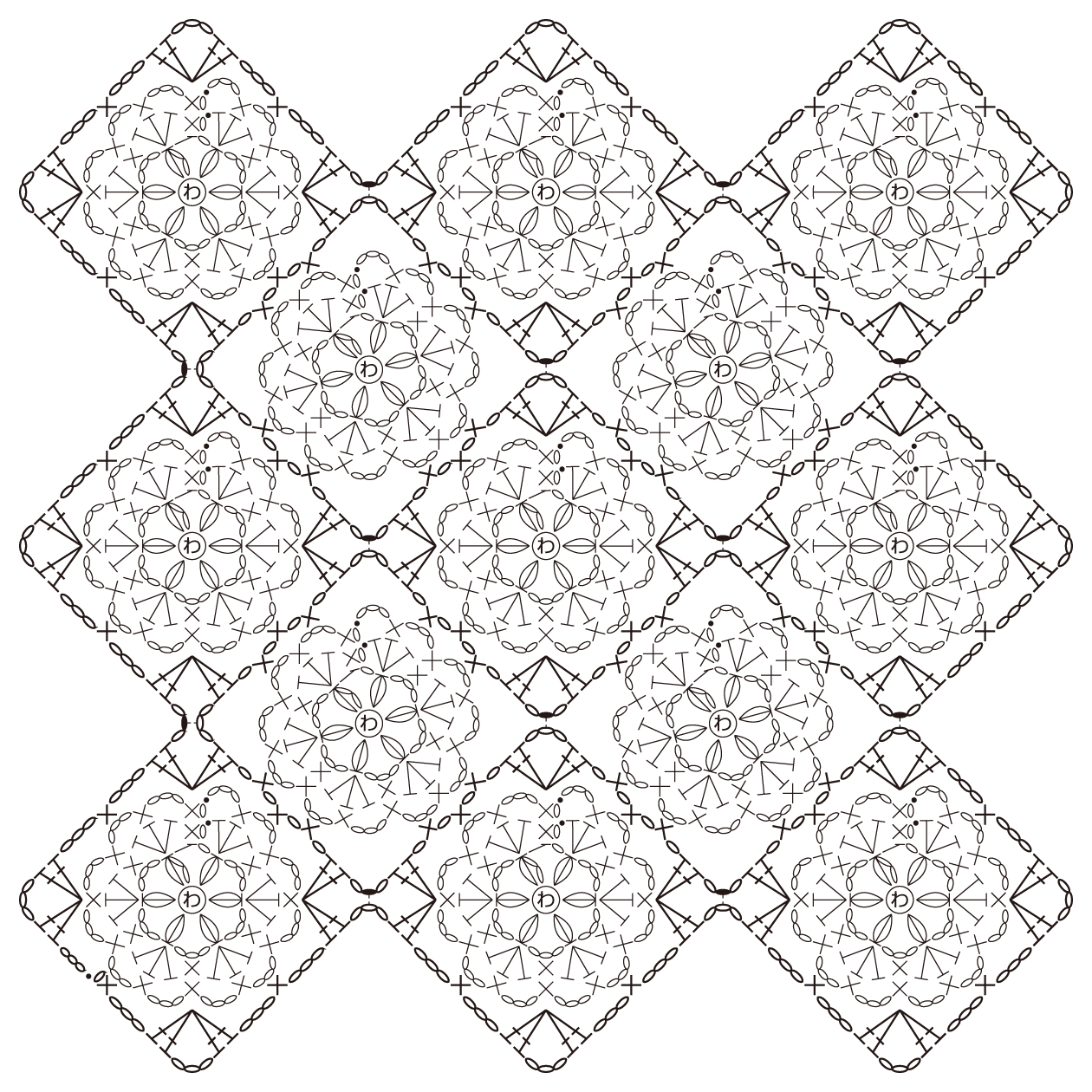 Wallpaper #Tmd395IBSpphPi3-tobx483 A Motif Diagram Crochet Snowflake Pattern Crochet Motif Patterns