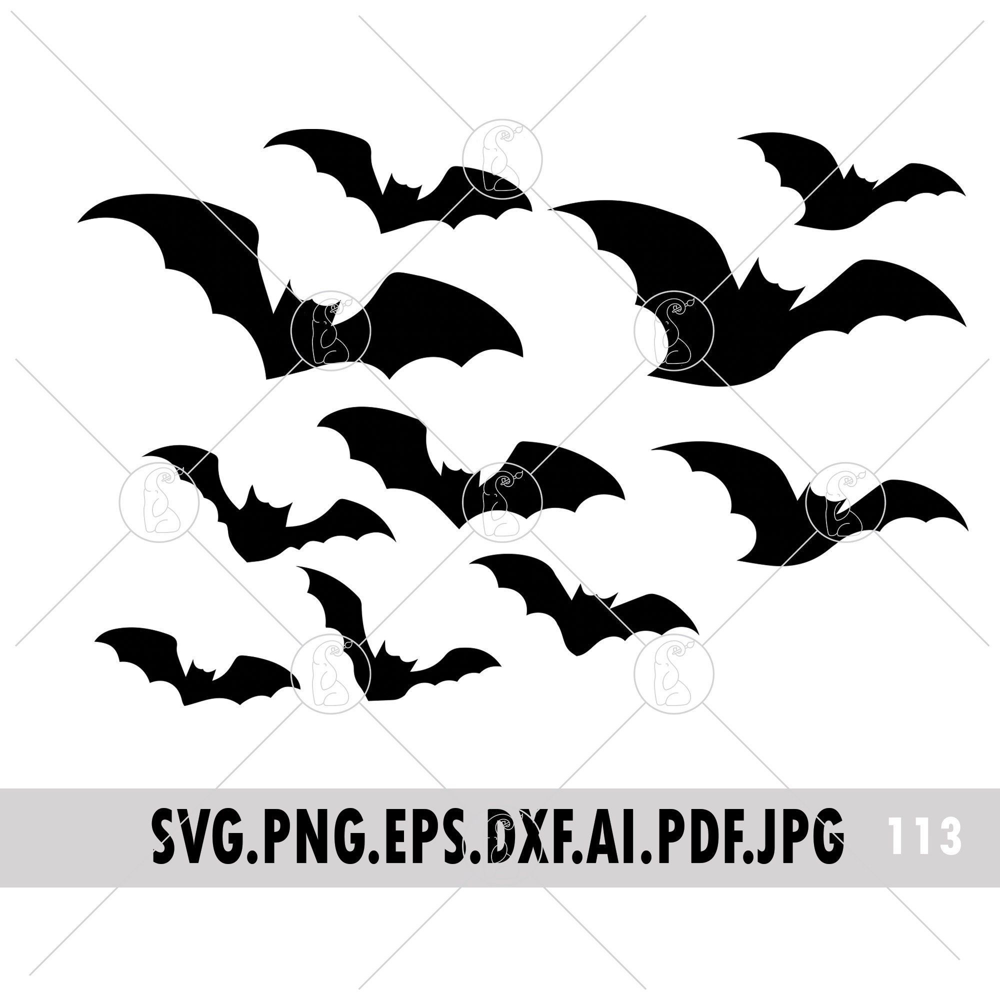 Wallpaper #80b81 Halloween Moon Bats Clipart Halloween Clipart Bats Etsy