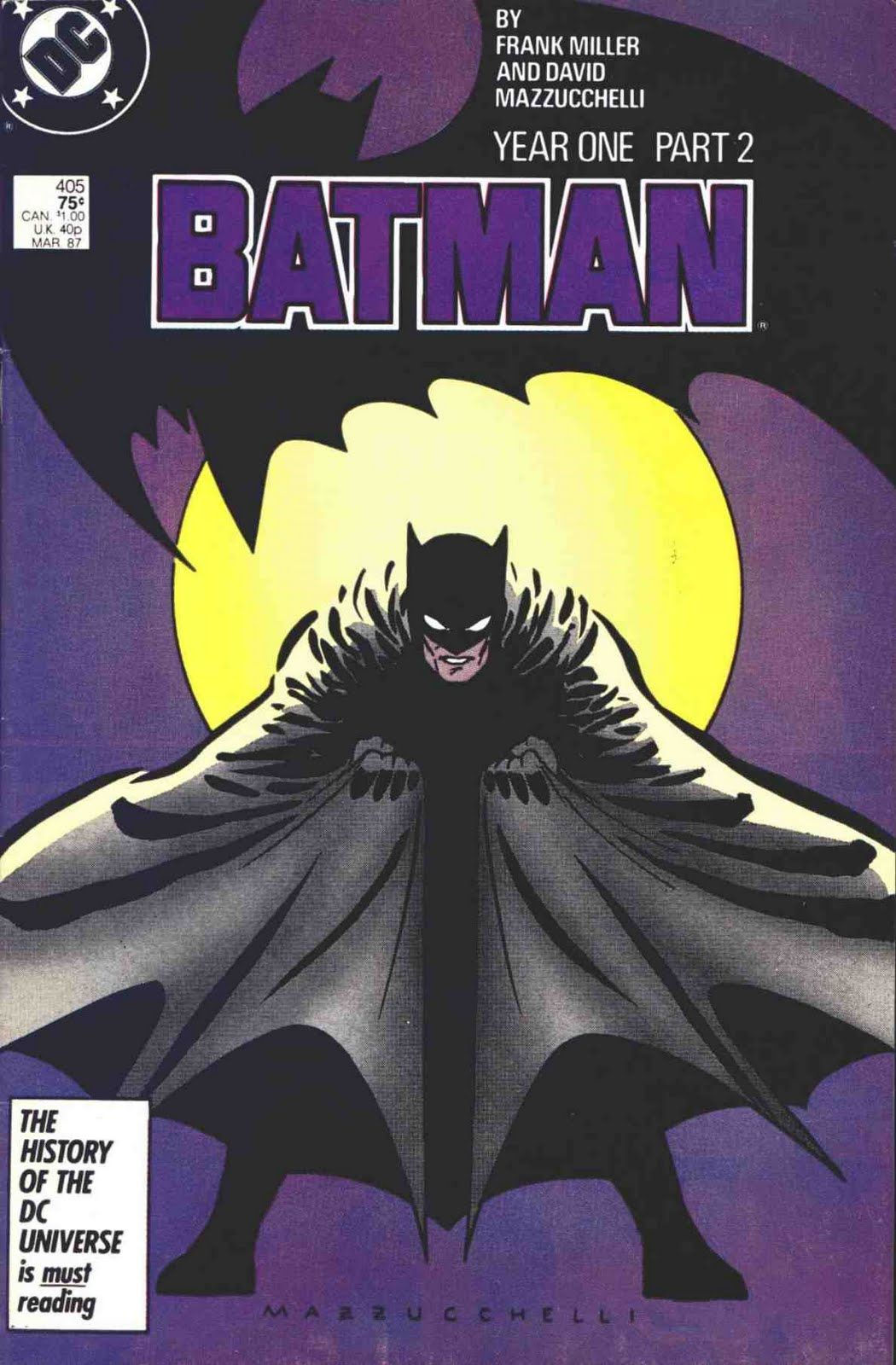 Wallpaper #SBnHH48BtGB6xQ78qnxB48 Batman 405 Year One Part 2 Cover by Frank Miller Batman Year One Im