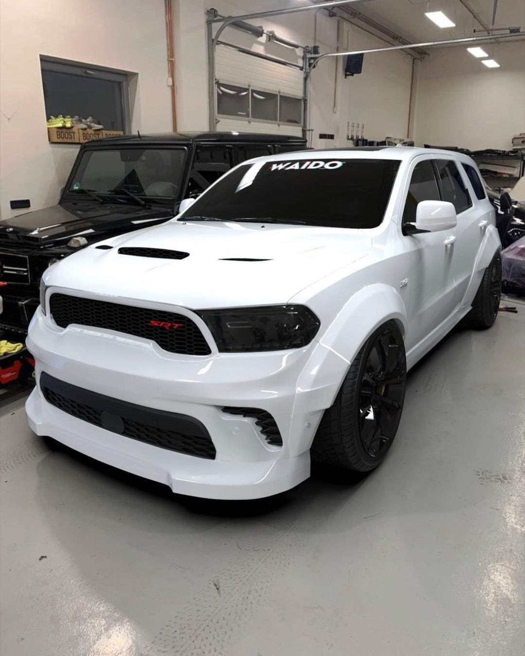 Wallpaper #omeU8JIBSpphPi3-CGf2229 Dodge Durango Srt Hellcat on Instagram Widebody Kit Available from