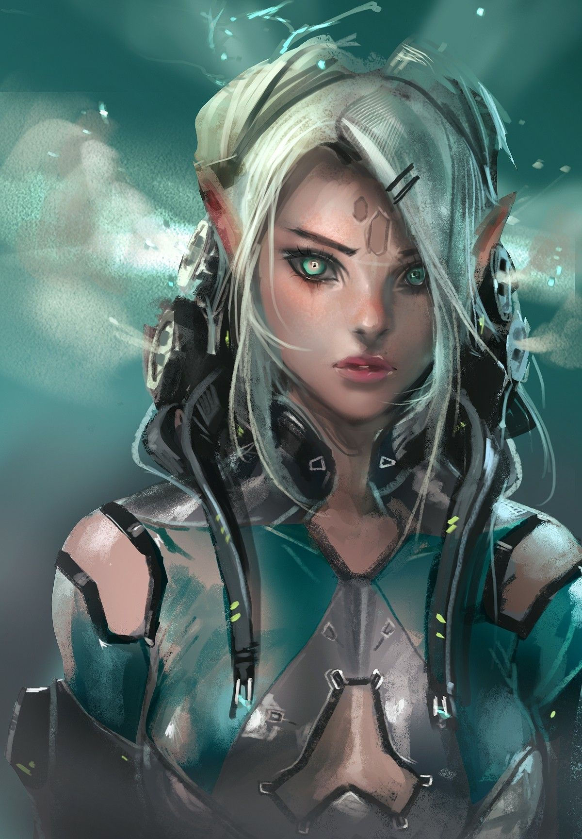 Wallpaper #hBnVFo8BtGB6xQ78m27T35 Pin by Kenneth Tanon on Sci Fi Rpg Elf Art Cyberpunk Art Sakimichan Art