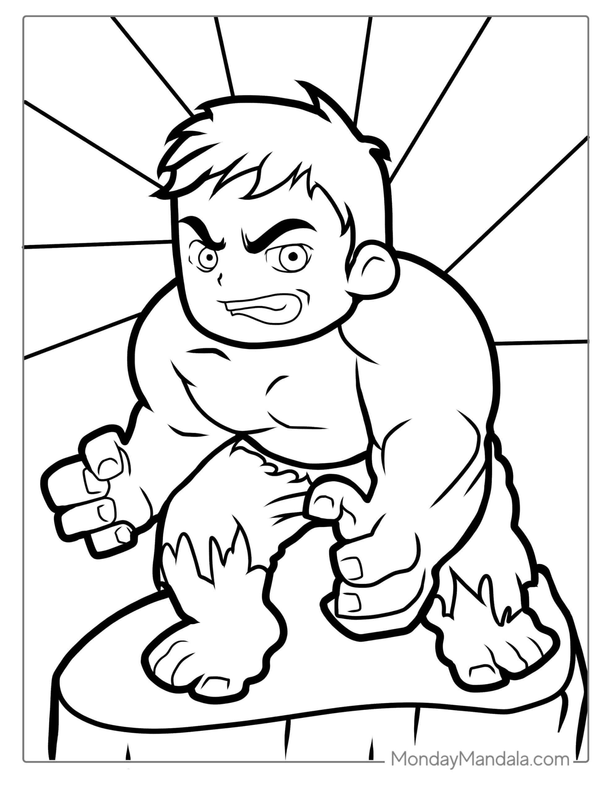 Wallpaper #mTGoNZMB5zzyi_yY9FeN17 33 Hulk Coloring Pages Free Pdf Printables Superhero Coloring Pages