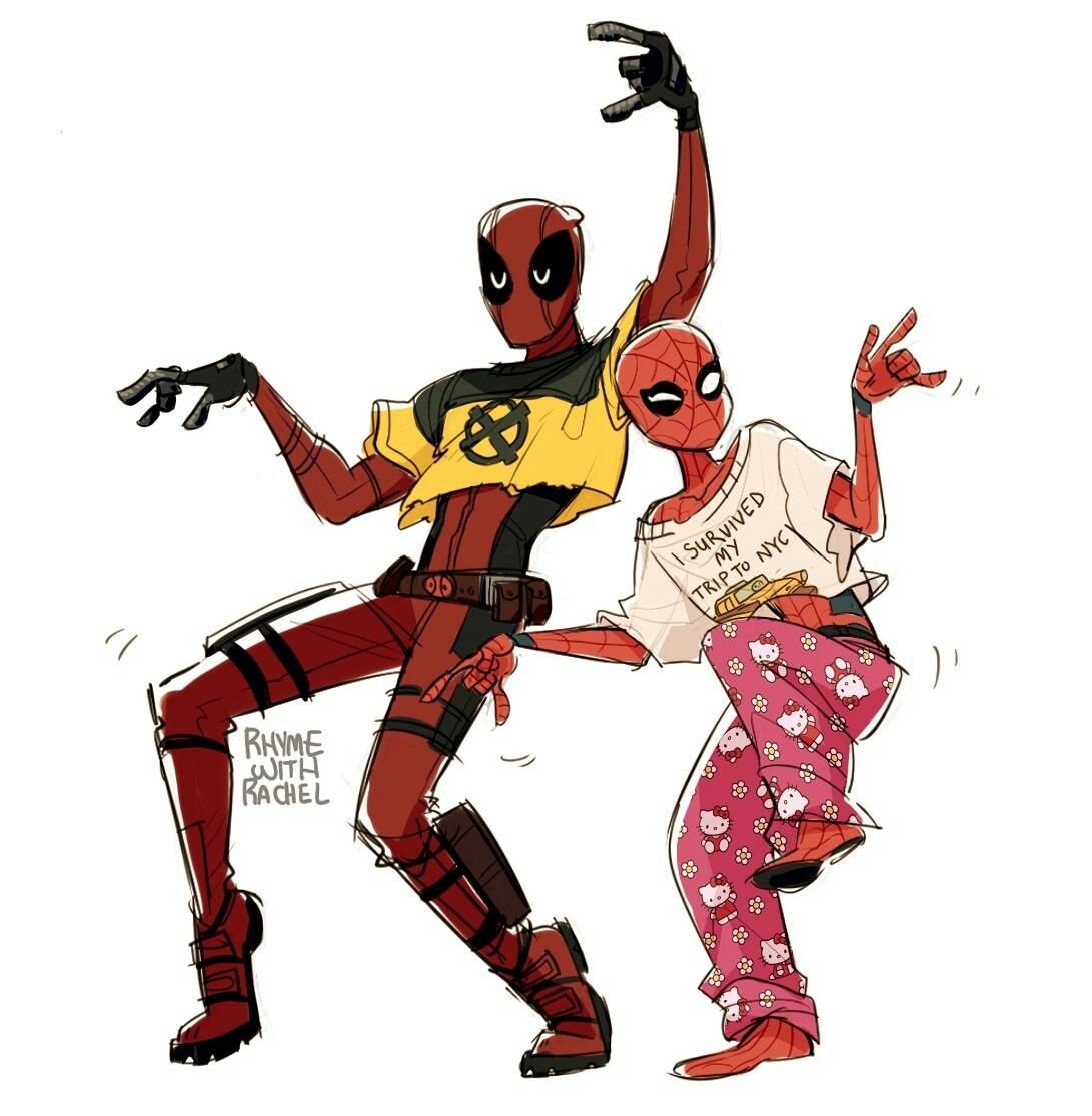 Wallpaper #v2fl9JIBSpphPi3-Xnwt307 Peter Wade Spider Man Deadpool Cr That Rachel Spideypool