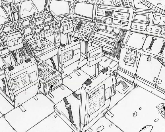 Wallpaper #r7gj2JIBJvJKYCmEhOZY7 Spaceship Interior Concept Art Thread Space Shuttle Interior