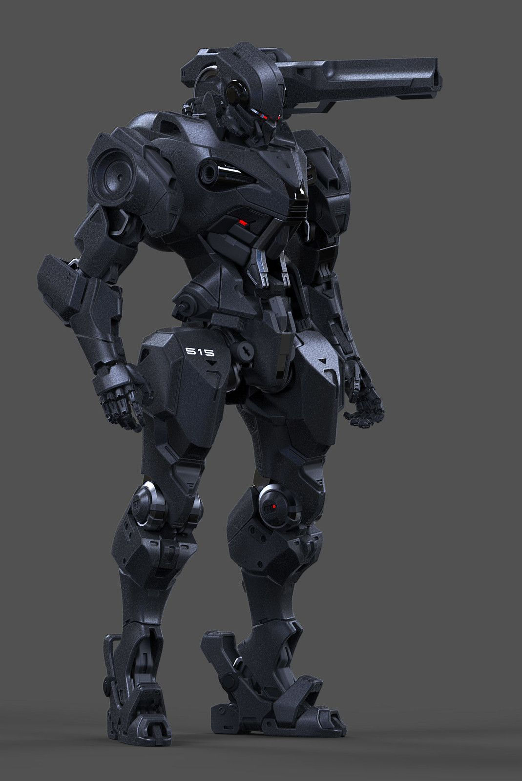 Wallpaper #eTWLlJcBk_lpvpalxJcc86 Gunner Droid Wip Aaron Deleon Robot Concept Art Robots Concept