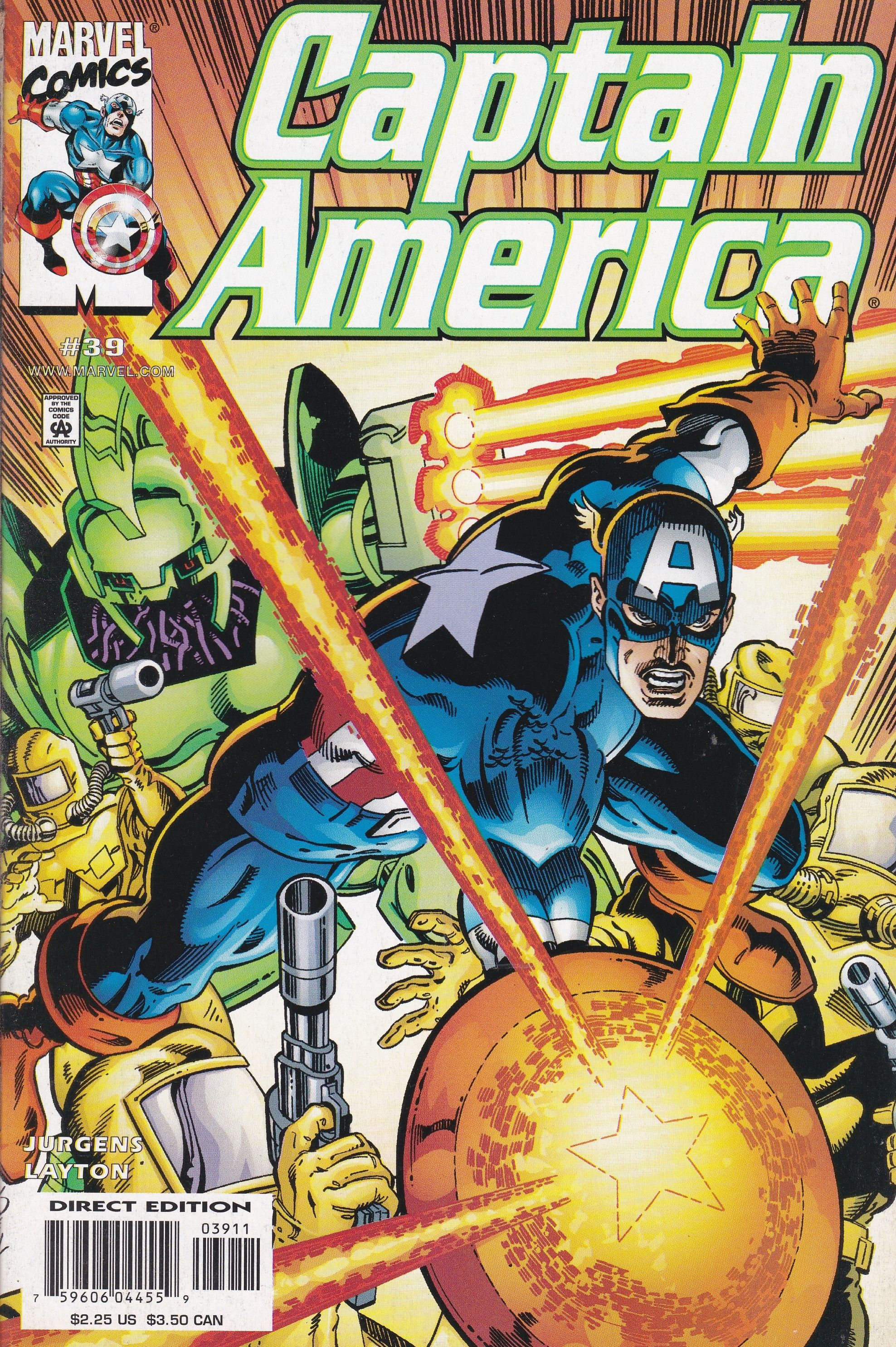 Wallpaper #nmf8B5MBSpphPi3-LMhQ92 Captain America 39 Marvel Comics Vol 3 Captain America Comic Books