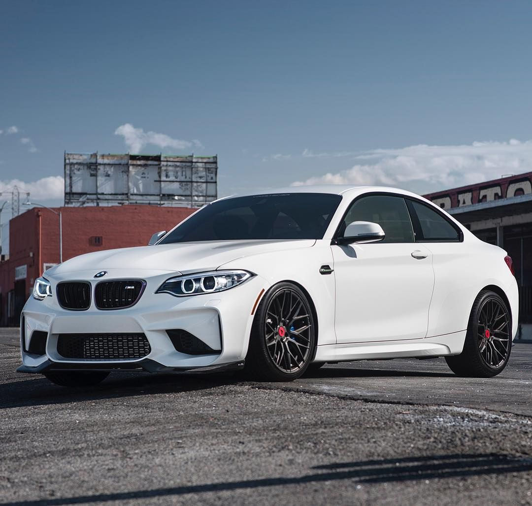 Wallpaper #m0Uemo4B7YBJg1BVVKF328 Alpine White BMW M2 Equipped with at Vorsteiner V Ff 107 Wheels Finished