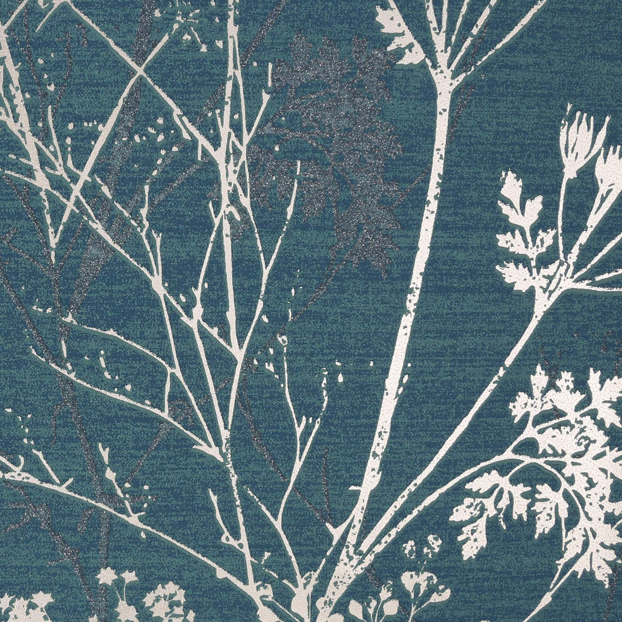 Wallpaper #zGhWIpMBSpphPi3-CTJk189 Hedgerow Teal Wallpaper from the Capsule Collection by Graham Brown