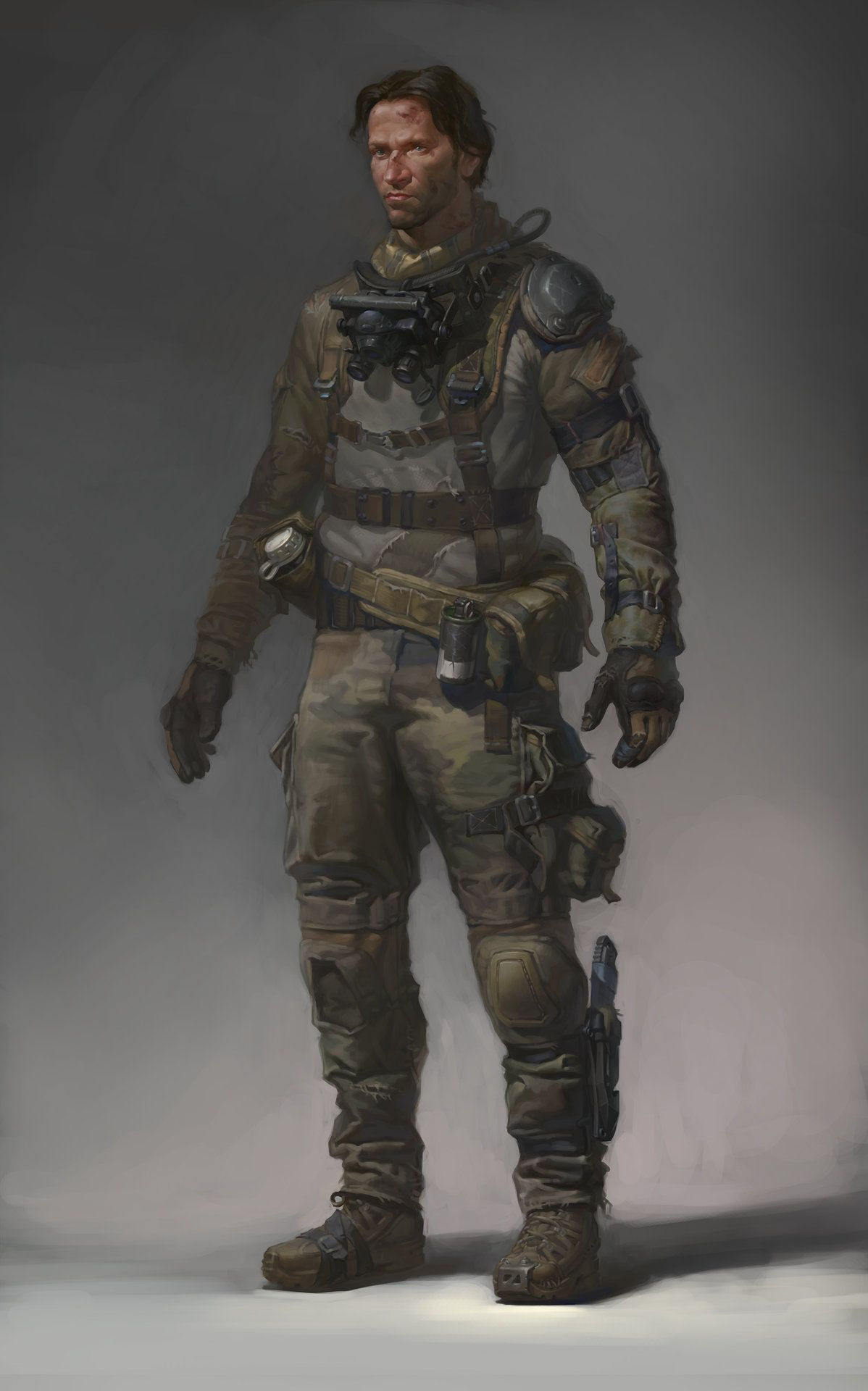Wallpaper #VRlvAo8BtGB6xQ782EqN35 Artstation My Concept Art for Different Projekts Rookie Soldier