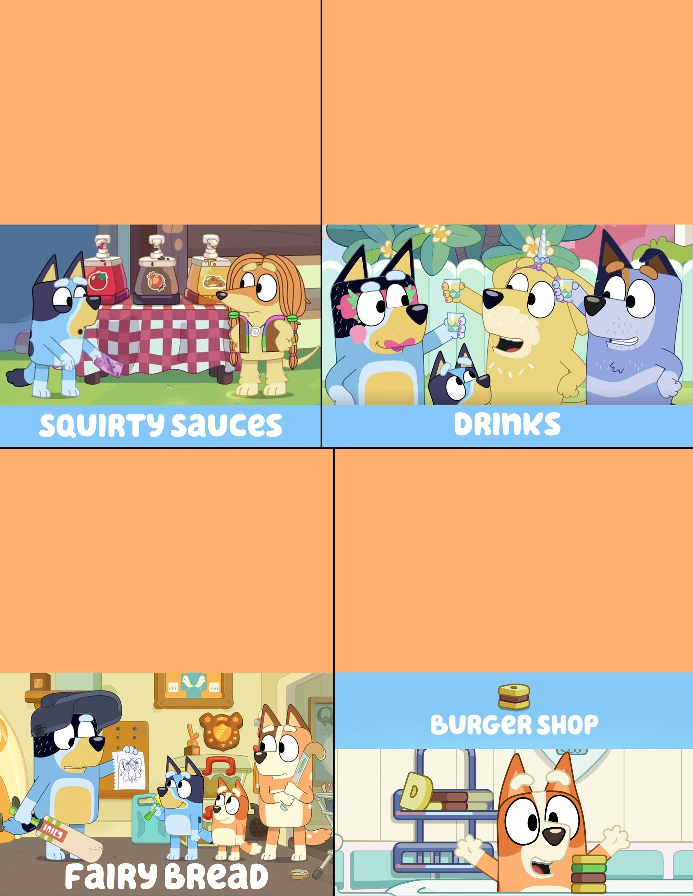 Wallpaper #IotfdZcBcm9NJah-aXdY194 Bluey Birthday Food Labels Print Preferably on Thicker Paper Cut