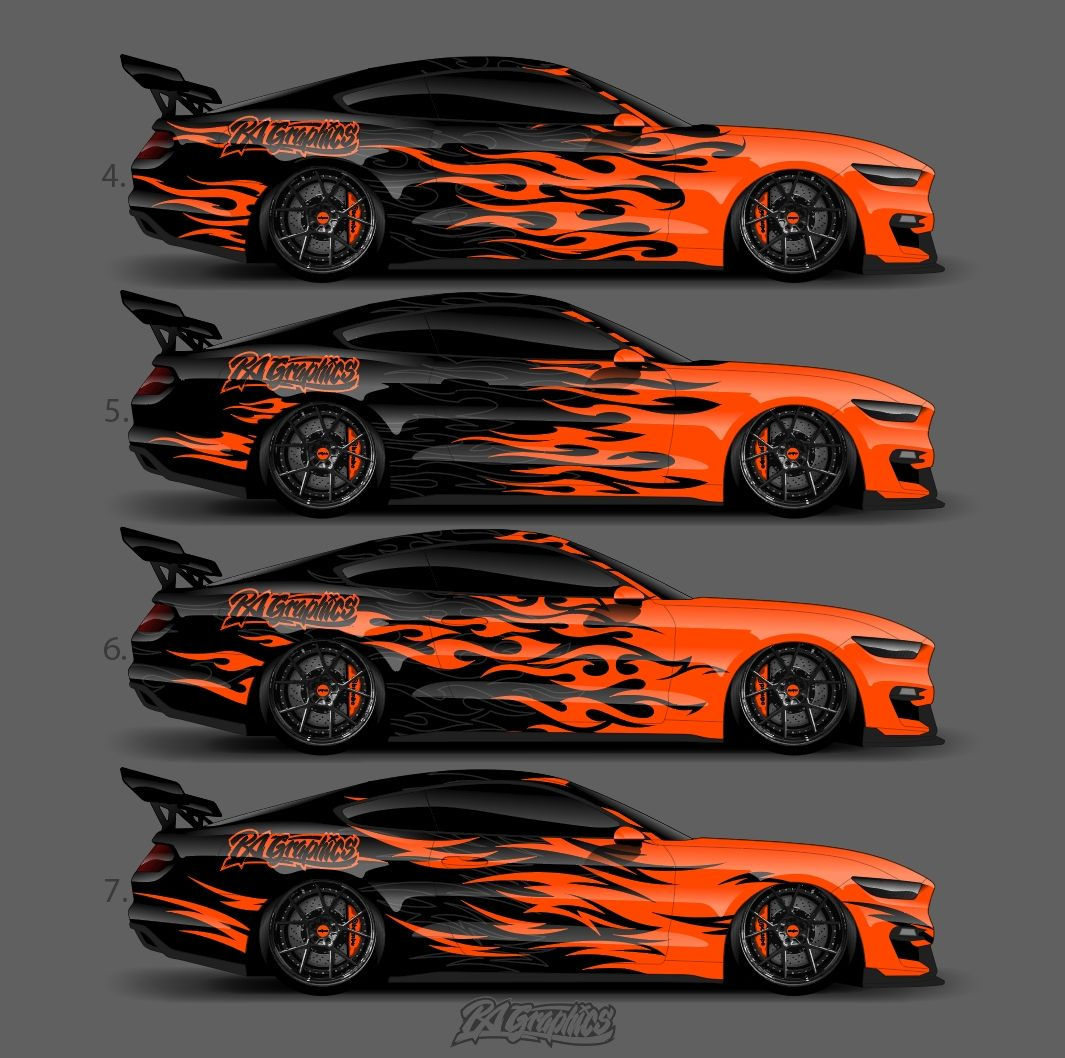 Wallpaper #TxqmT5MB1yWOL4qggn_9156 Ra Flame Pack 1 Car Wrap Design Car Wrap Car Graphics