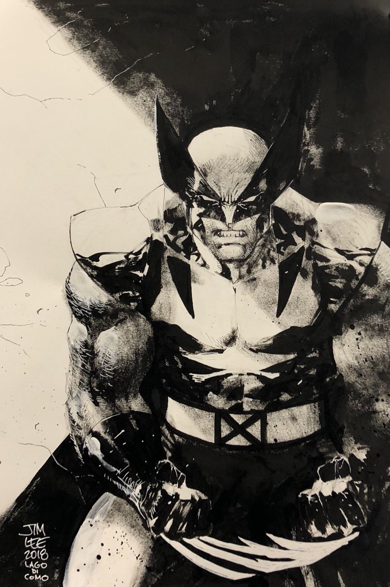 Wallpaper #xGdJ95IBSpphPi3-d4V5195 Pin on Geeky Side Wolverine Artwork Jim Lee Art Marvel Comics Art