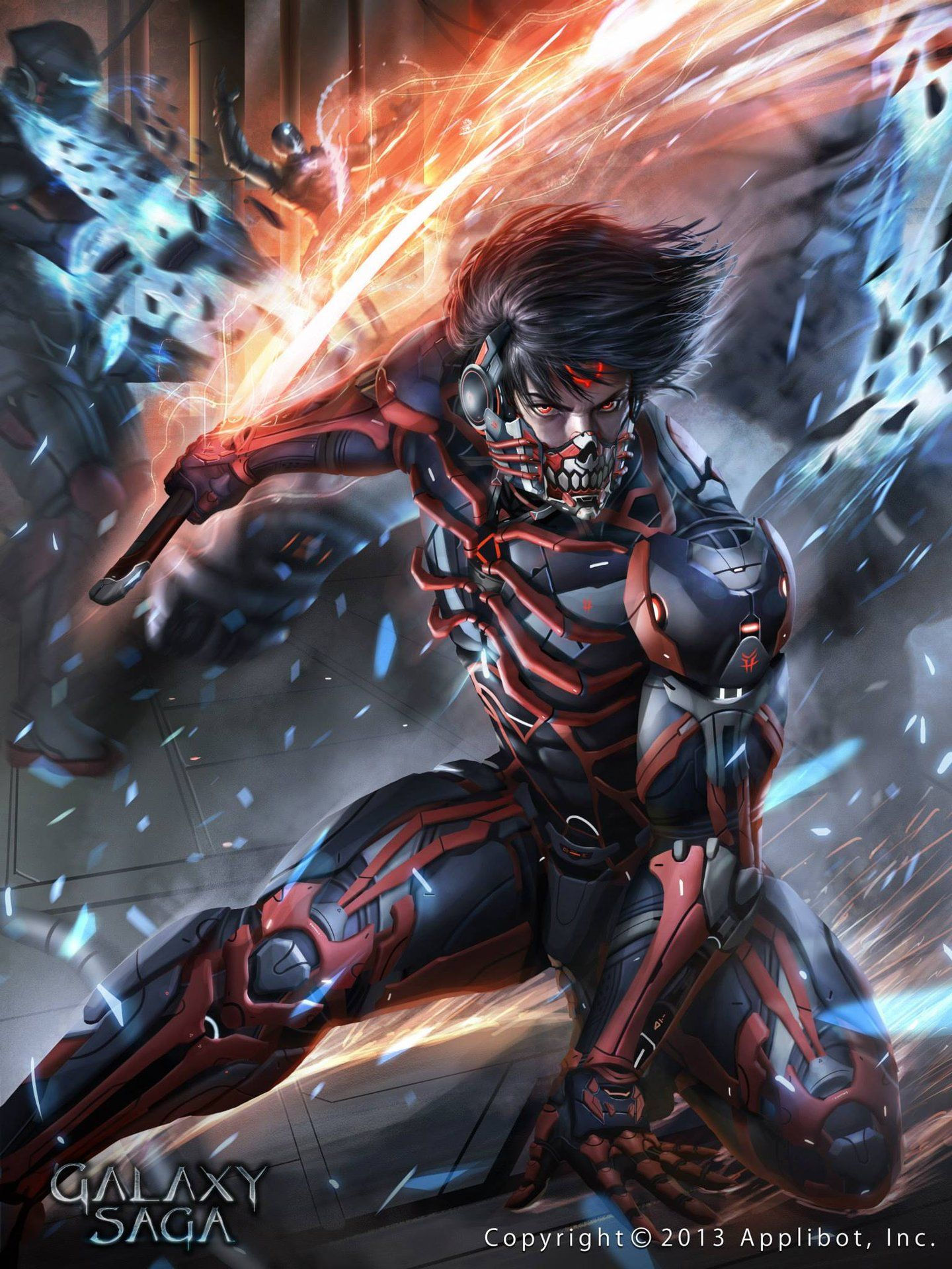 Wallpaper #ufvug5cBx-Hc5Y201a7E53 Dark Fantasy Art Fantasy Armor Arte Ninja Ninja Art Arte Cyberpunk