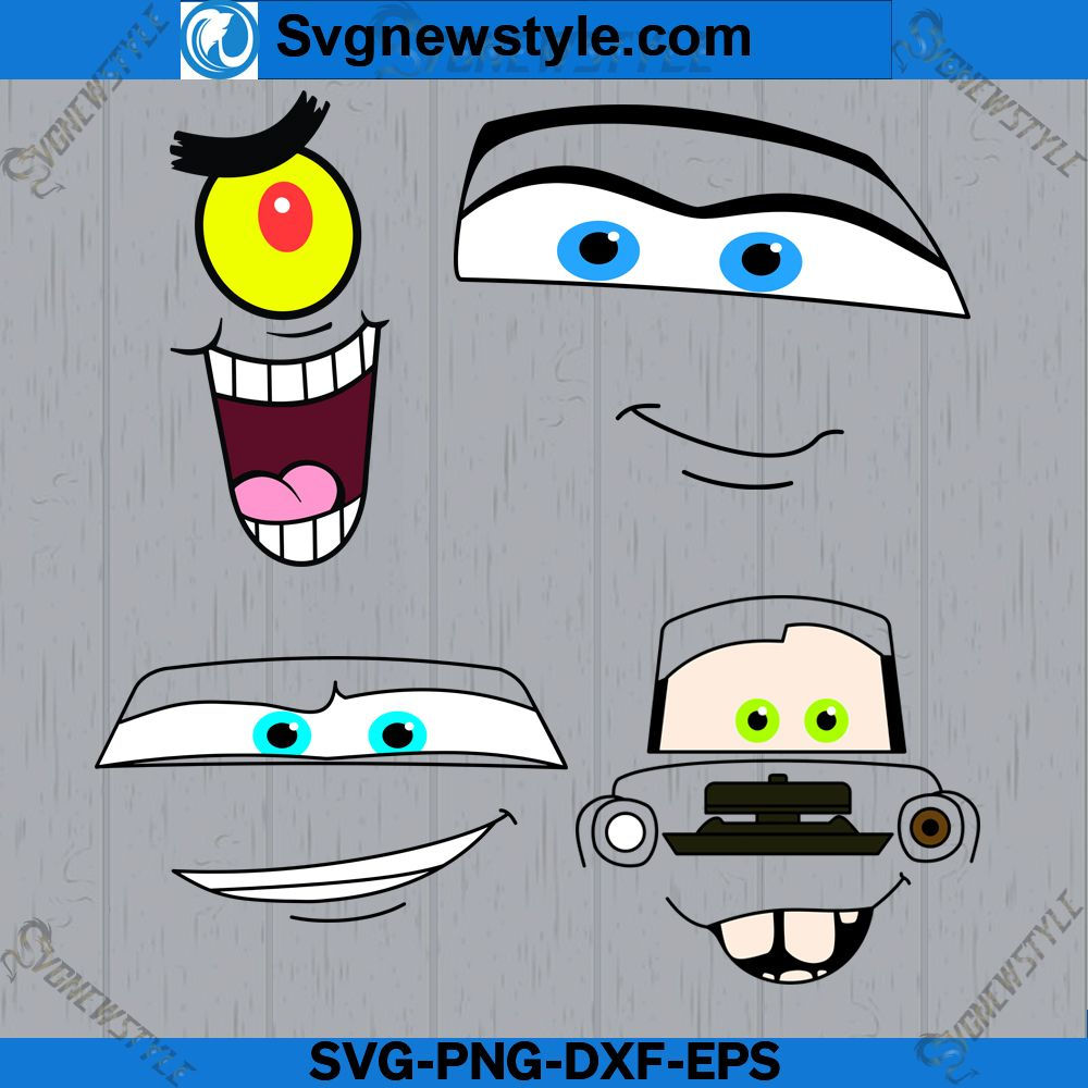 Wallpaper #AJy_4ZIBZHQxiYarMr3S265 Car Face Svg Design Cartoon Car Character Svg Files for Cricut in