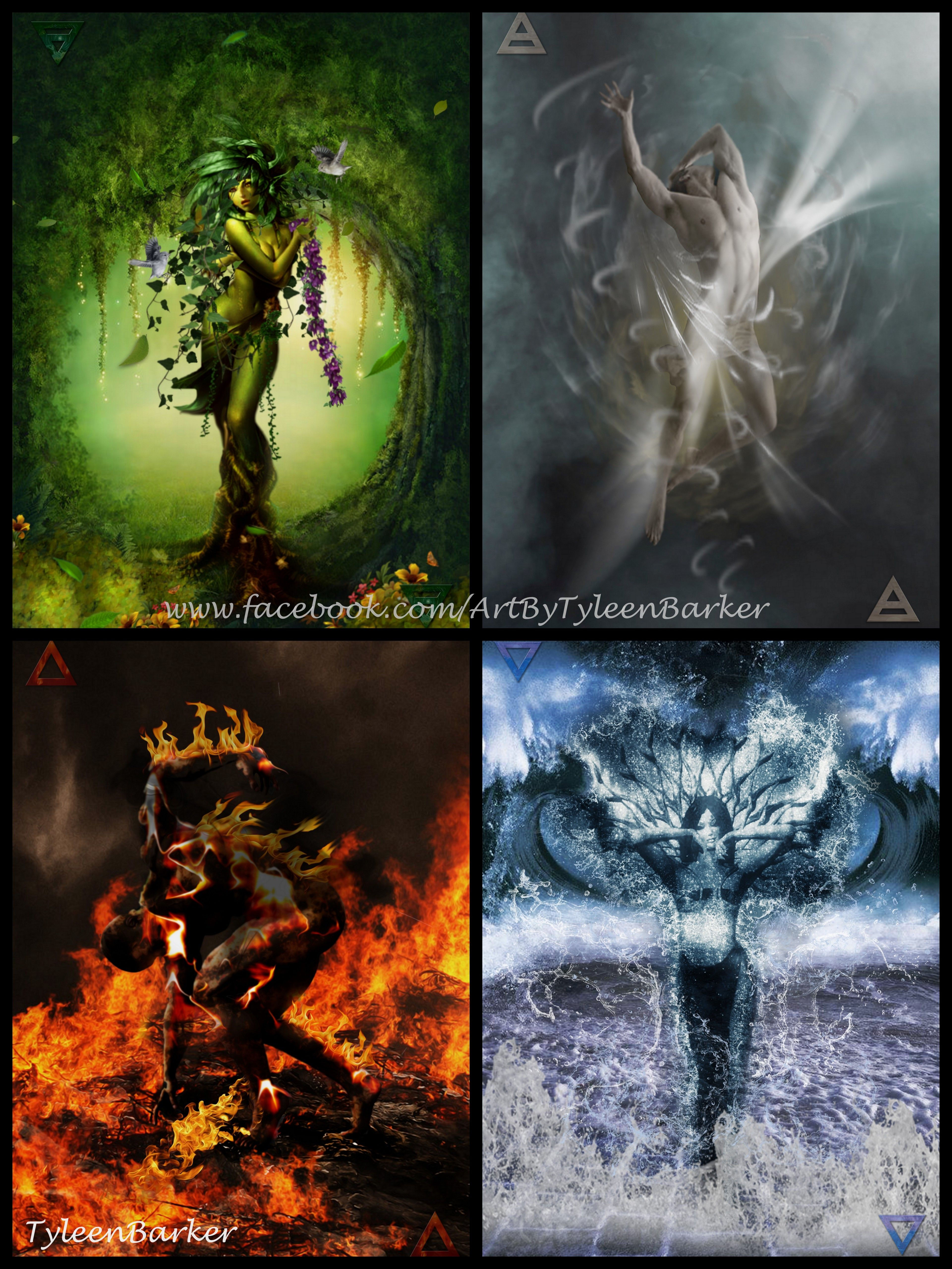 Wallpaper #MWff55IBSpphPi3-fDqn85 4 Elements of Nature Artoftheday Illustrators Artistic Artsy