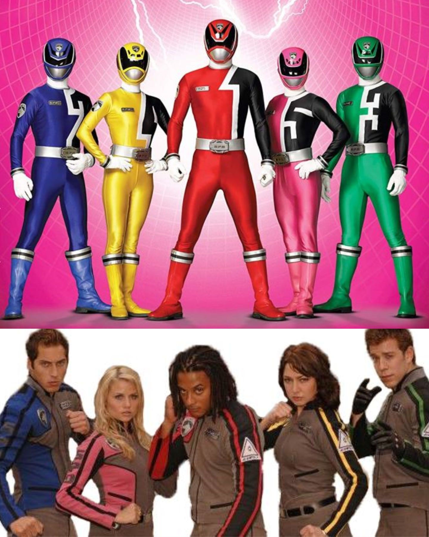 Wallpaper #05365 Os Rangers E Os Zords De Power Rangers Ninja Steel