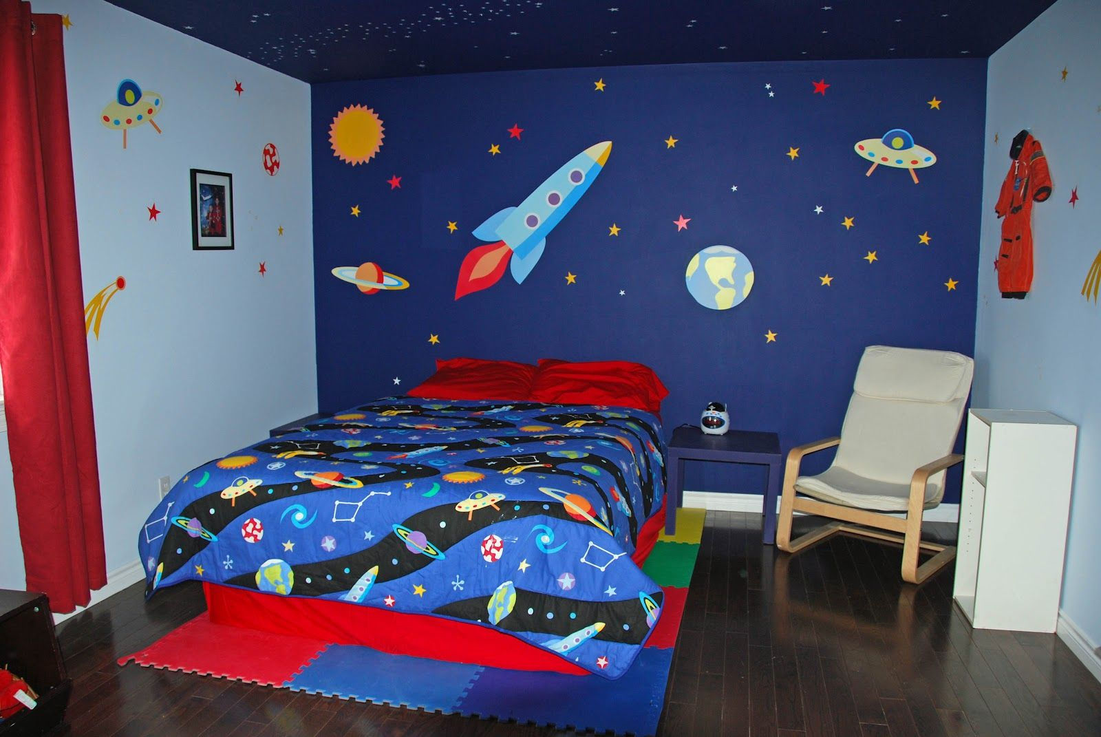 Wallpaper #ZmeS_5IBSpphPi3-CKP9138 Space Themed Bedrooms for Kids Cool Space Themed Bedroom Kids Bedroom